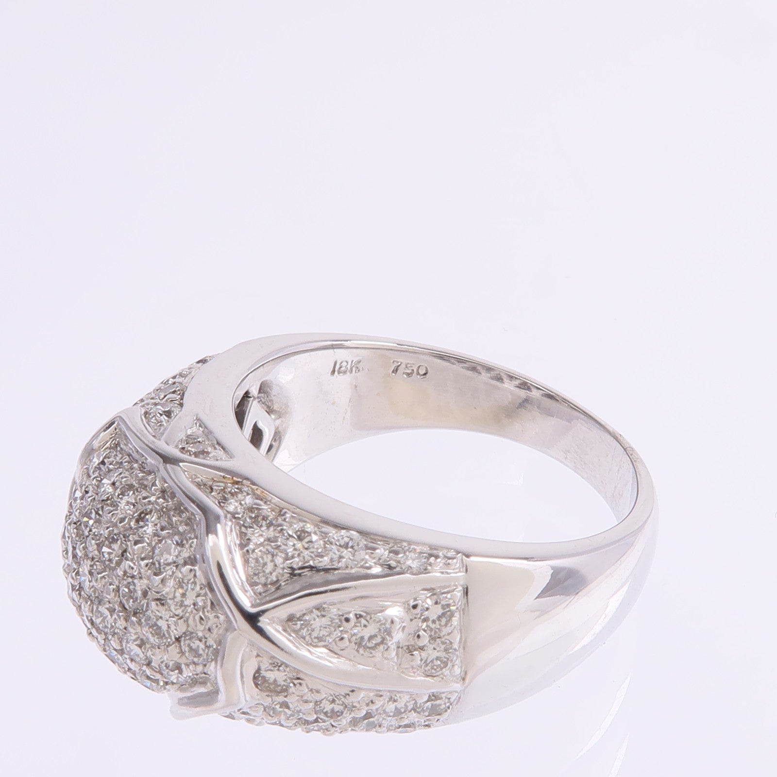 JEWELRY 18K白金Diamond Ring鑽石戒指US#5.75