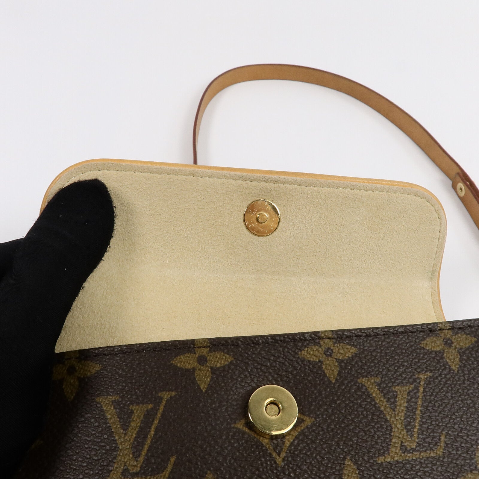 LOUIS VUITTON Monogram Pochette Florentine腰包