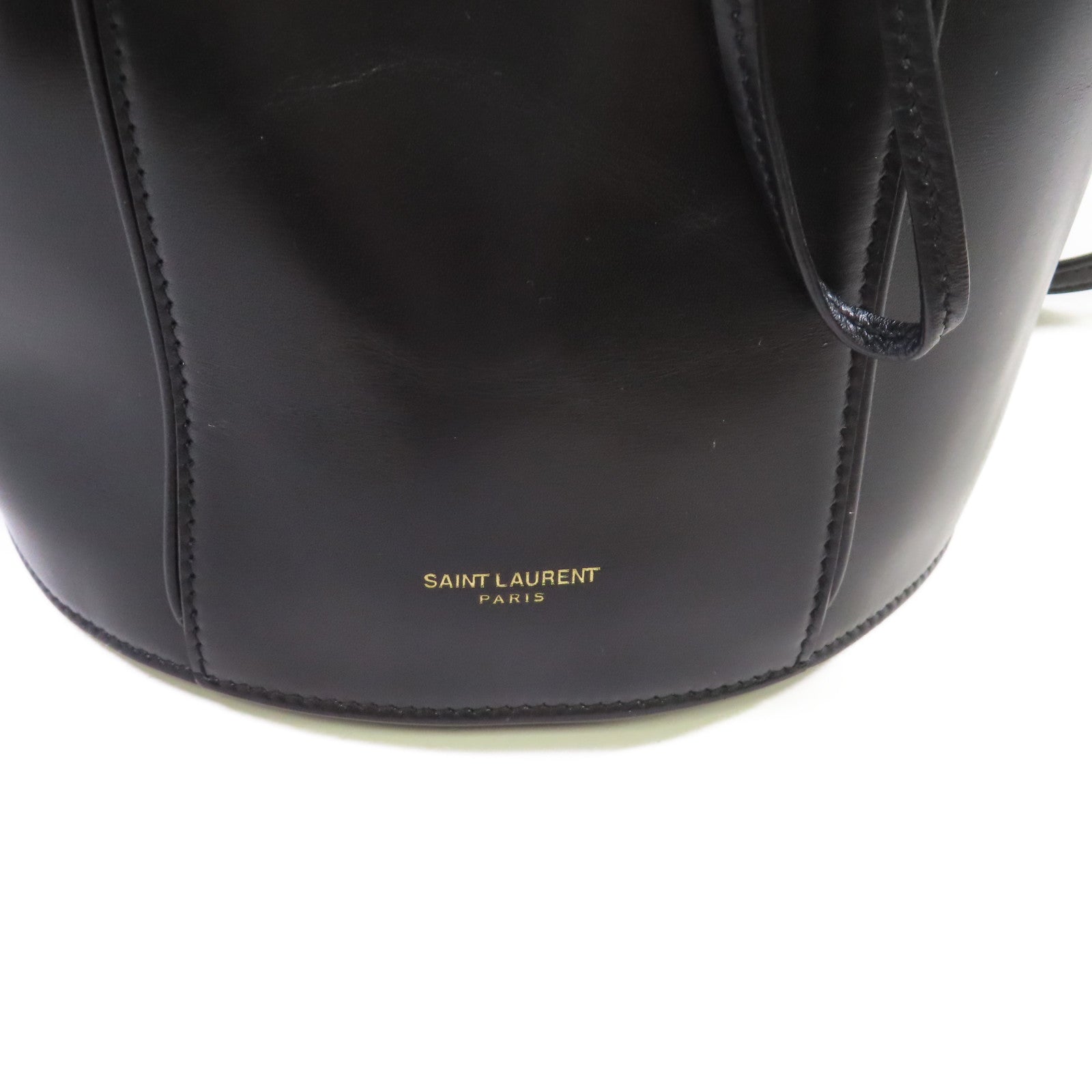 SAINT LAURENT 牛皮皮革Talitha Shoulder Bag金扣肩背袋黑色