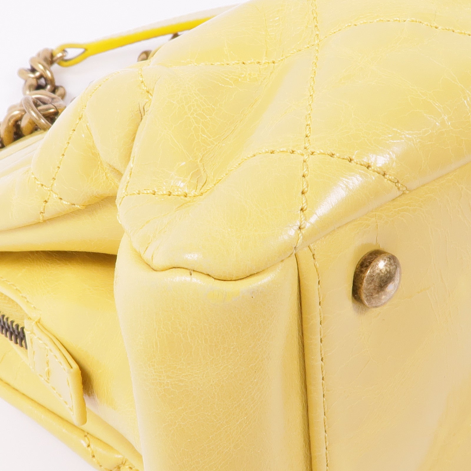 CHANEL 牛皮皮革2.55 Chain Shoulder金扣鏈帶肩背袋