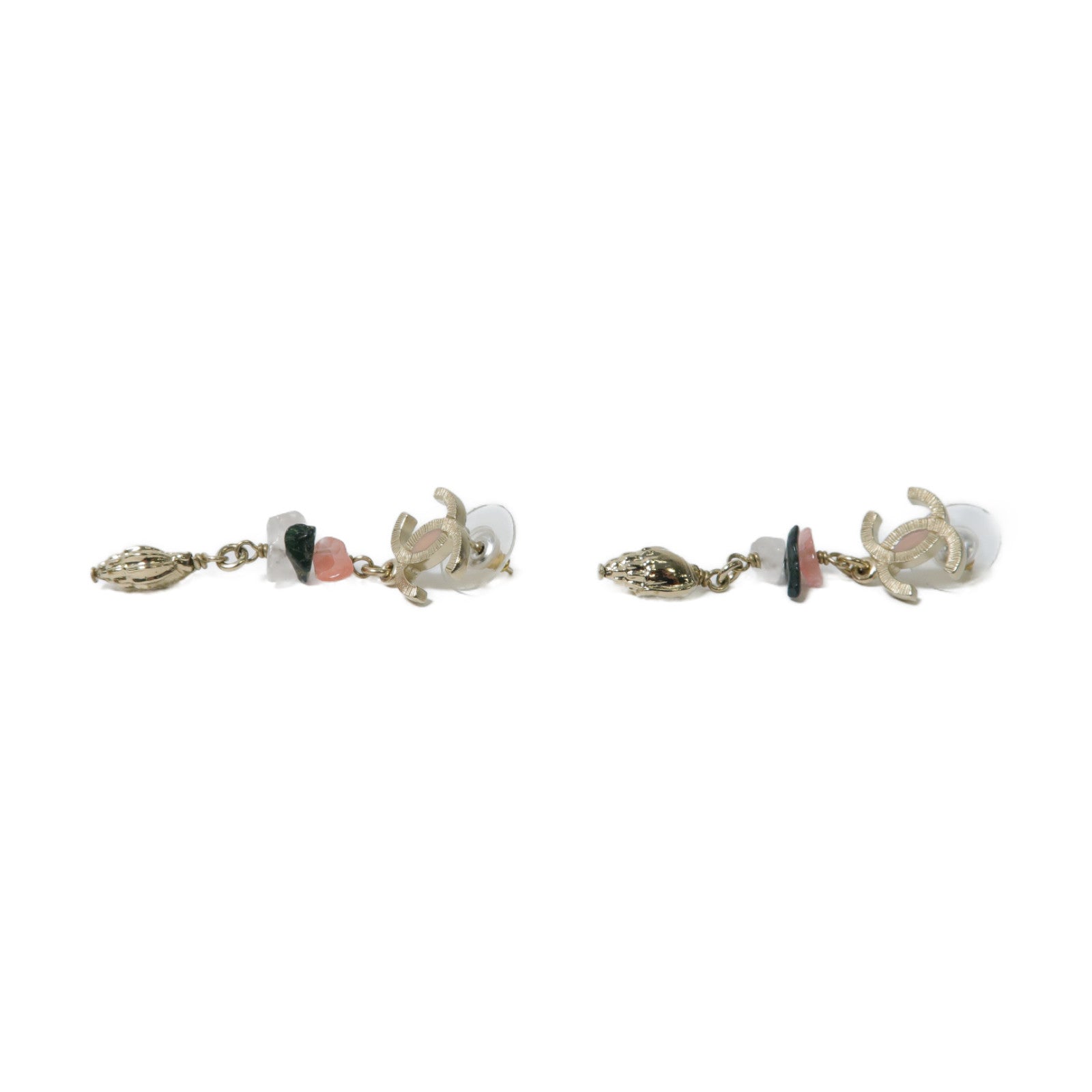 CHANEL 【激減優惠】金屬Earrings耳環金色/黑色/紅色
