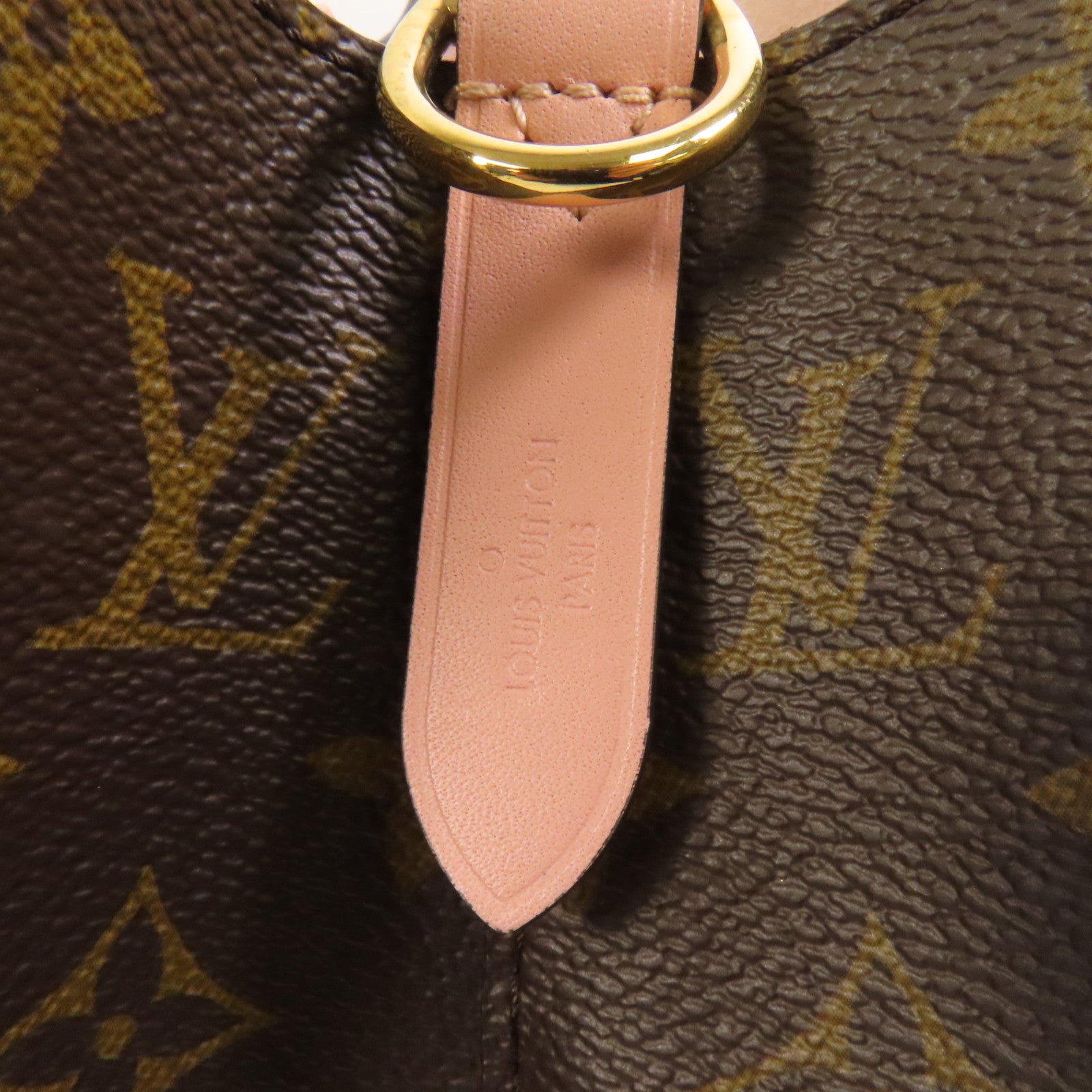 LOUIS VUITTON Monogram Empreinte NeoNoe MM金扣肩背袋