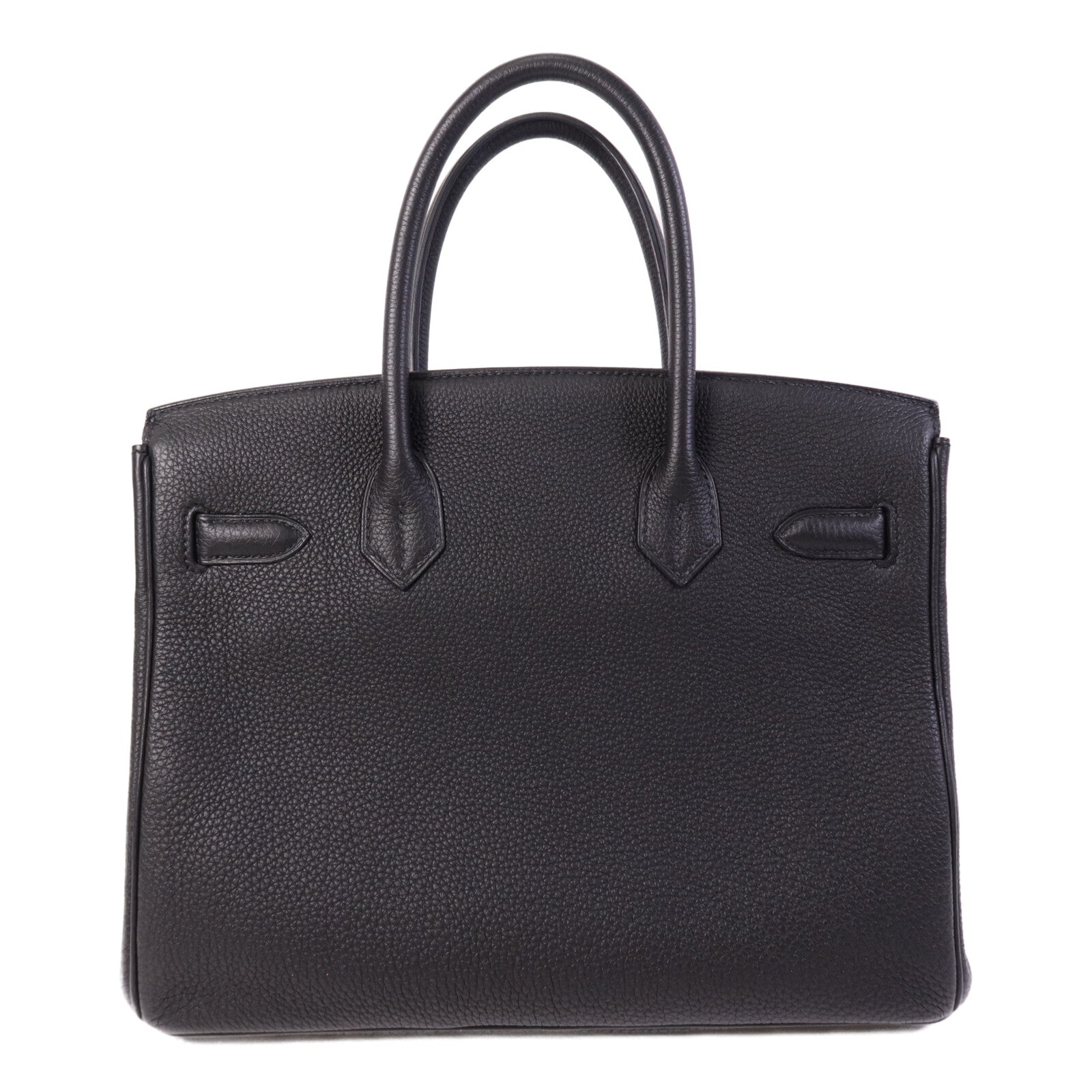 HERMES Togo皮革Birkin 30金扣手挽袋Noir
