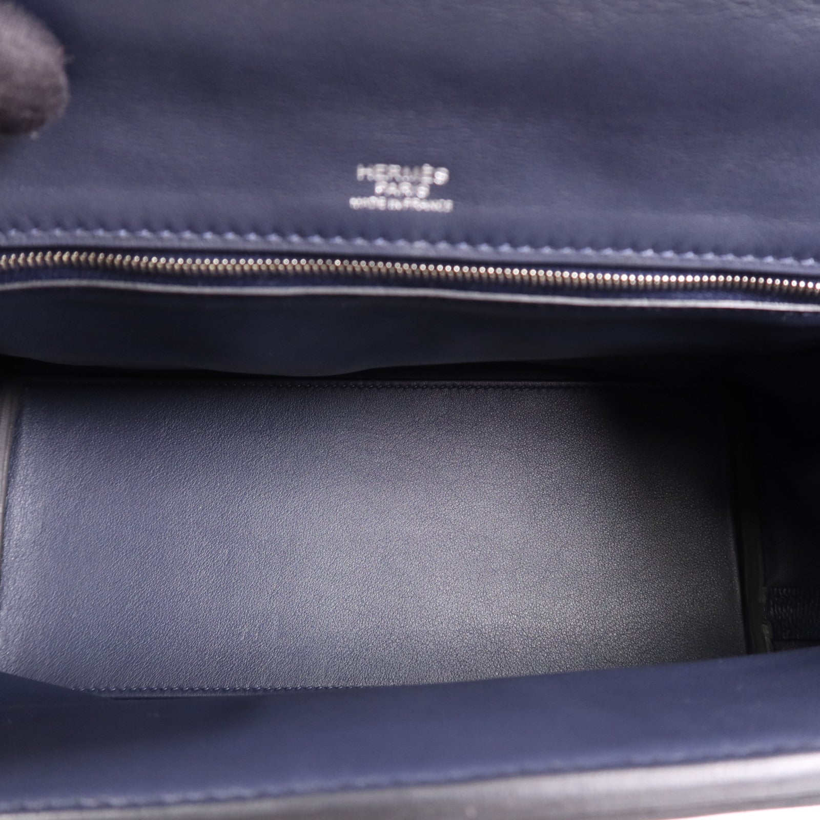 HERMES Togo皮革24/24 29cm銀扣手挽肩背兩用袋Caban