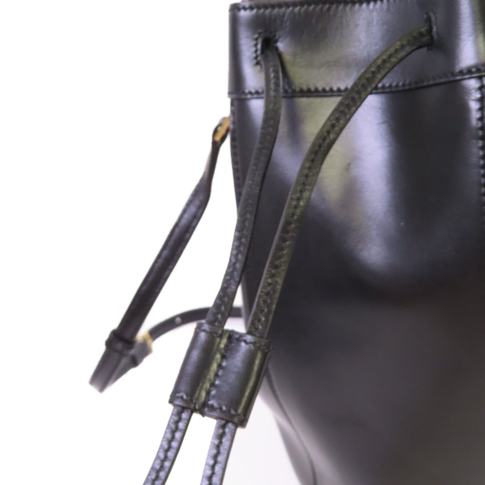 SAINT LAURENT 牛皮皮革Talitha Shoulder Bag金扣肩背袋黑色