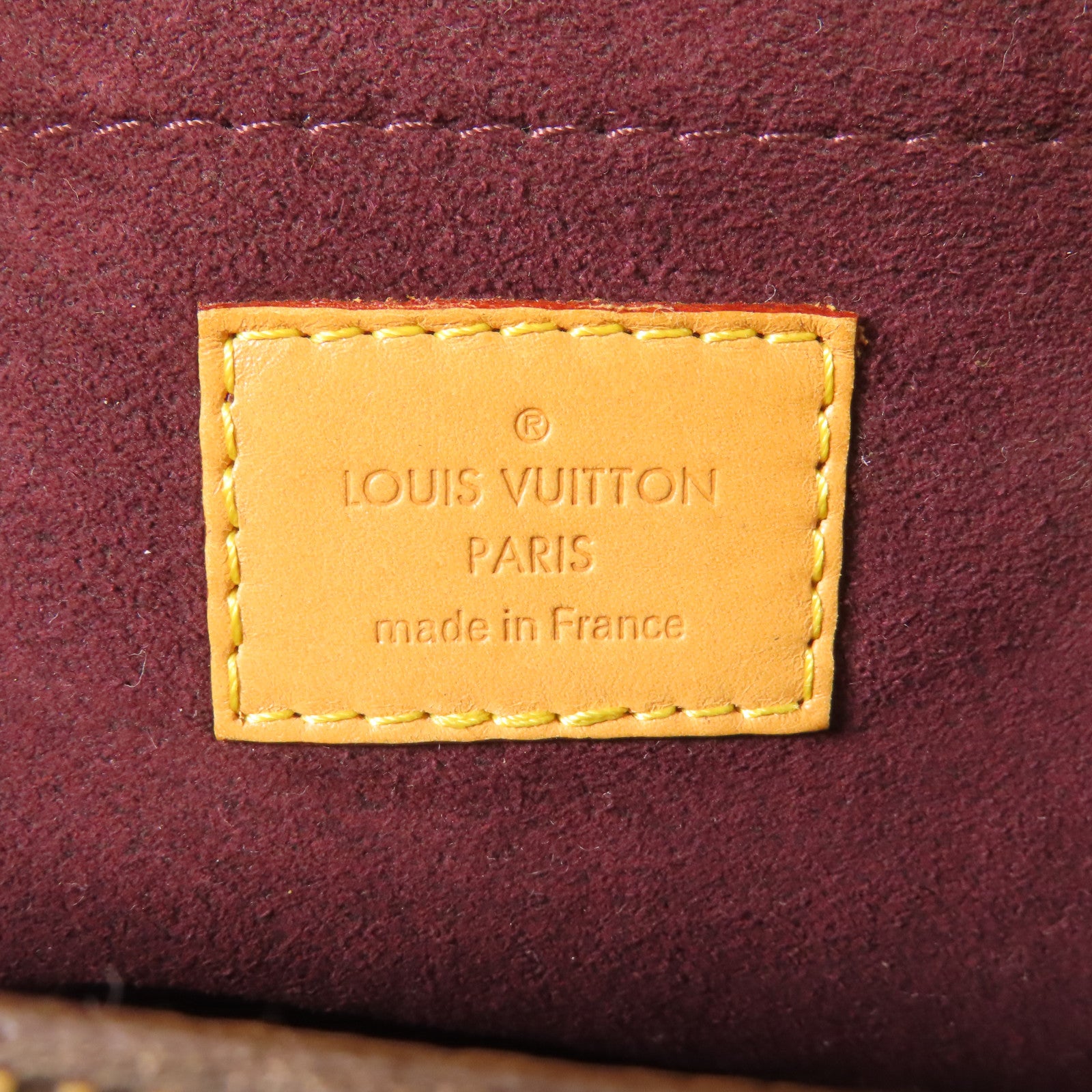 LOUIS VUITTON Monogram Montaigne GM金扣手挽肩背兩用袋