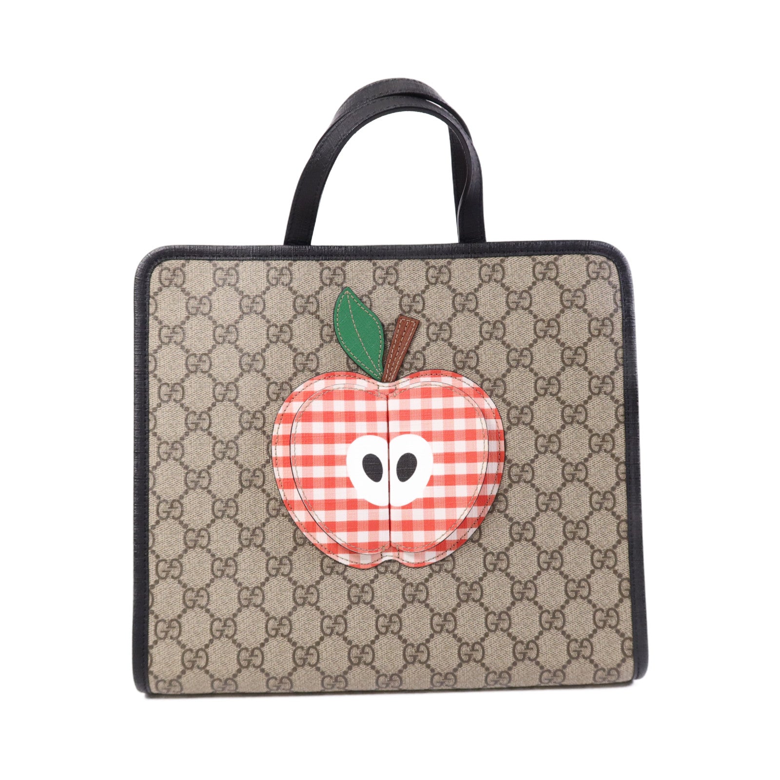 GUCCI 【激減優惠】塗層帆布Tote Bag銀扣手挽袋