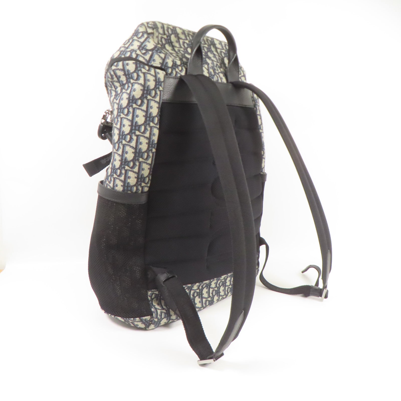 Dior 帆布Rucksack銀扣背包