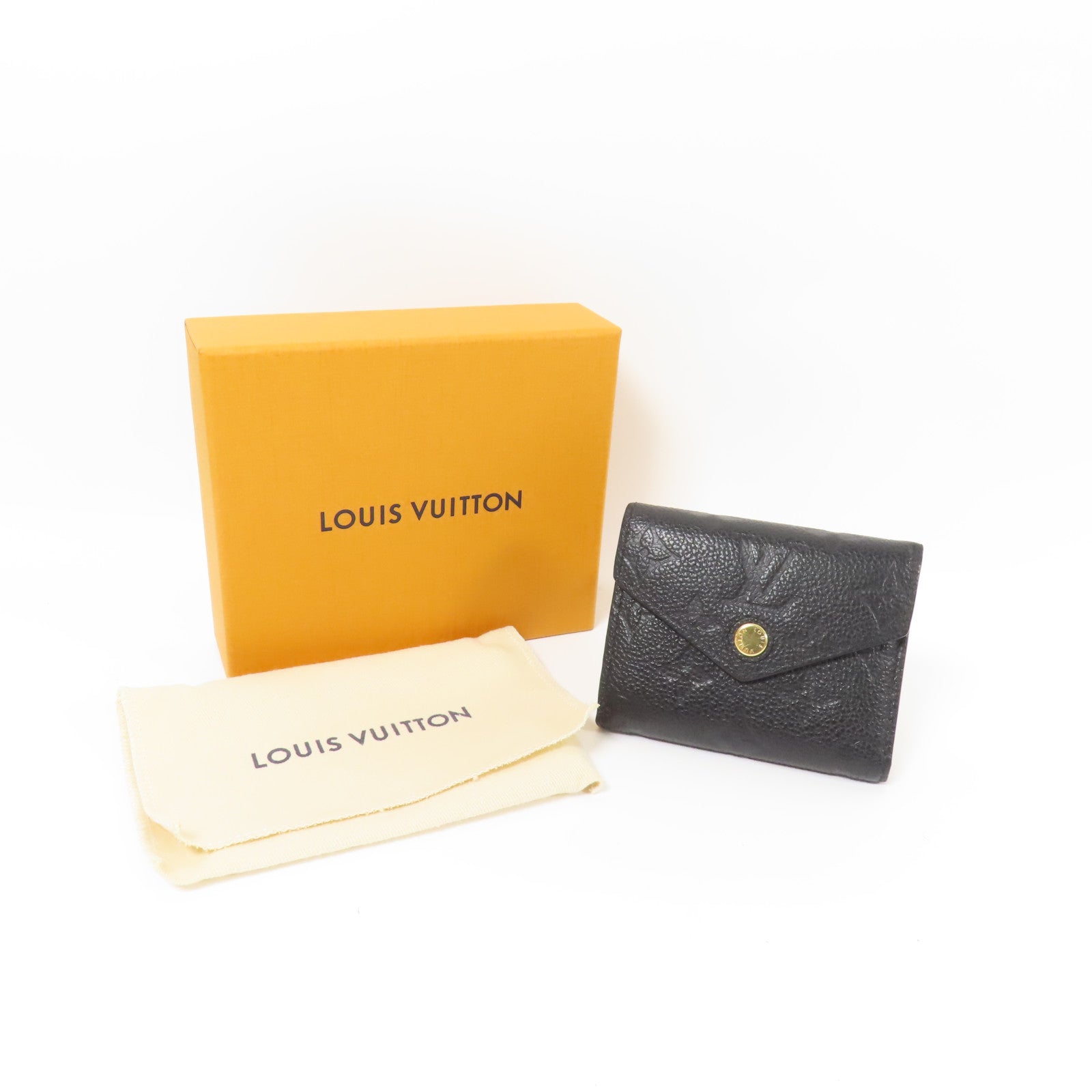 LOUIS VUITTON Monogram Empreinte Zoe Wallet金扣錢包