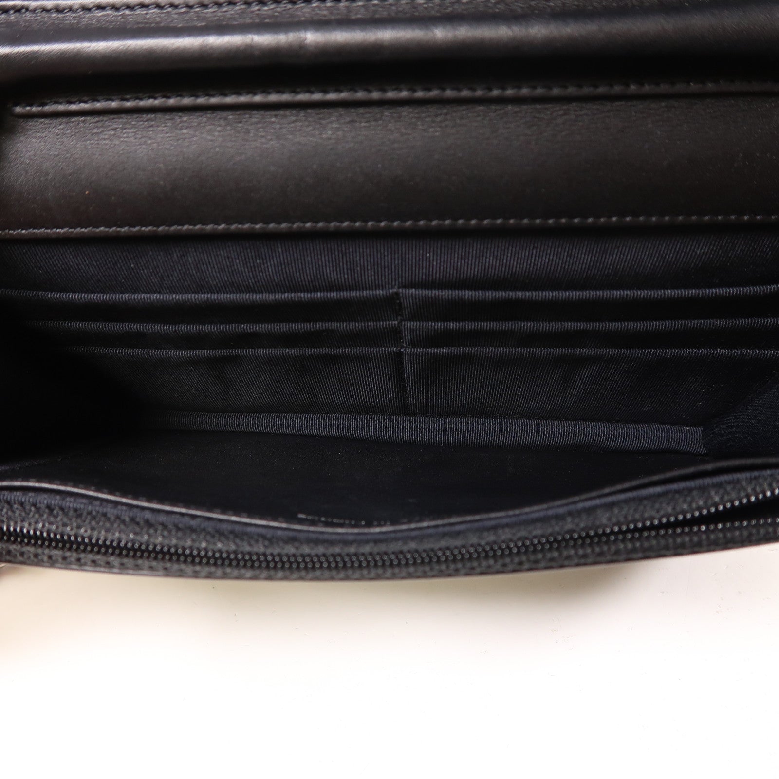 CHANEL 牛皮皮革WOC Wallet On Chain銀扣鏈帶肩背袋