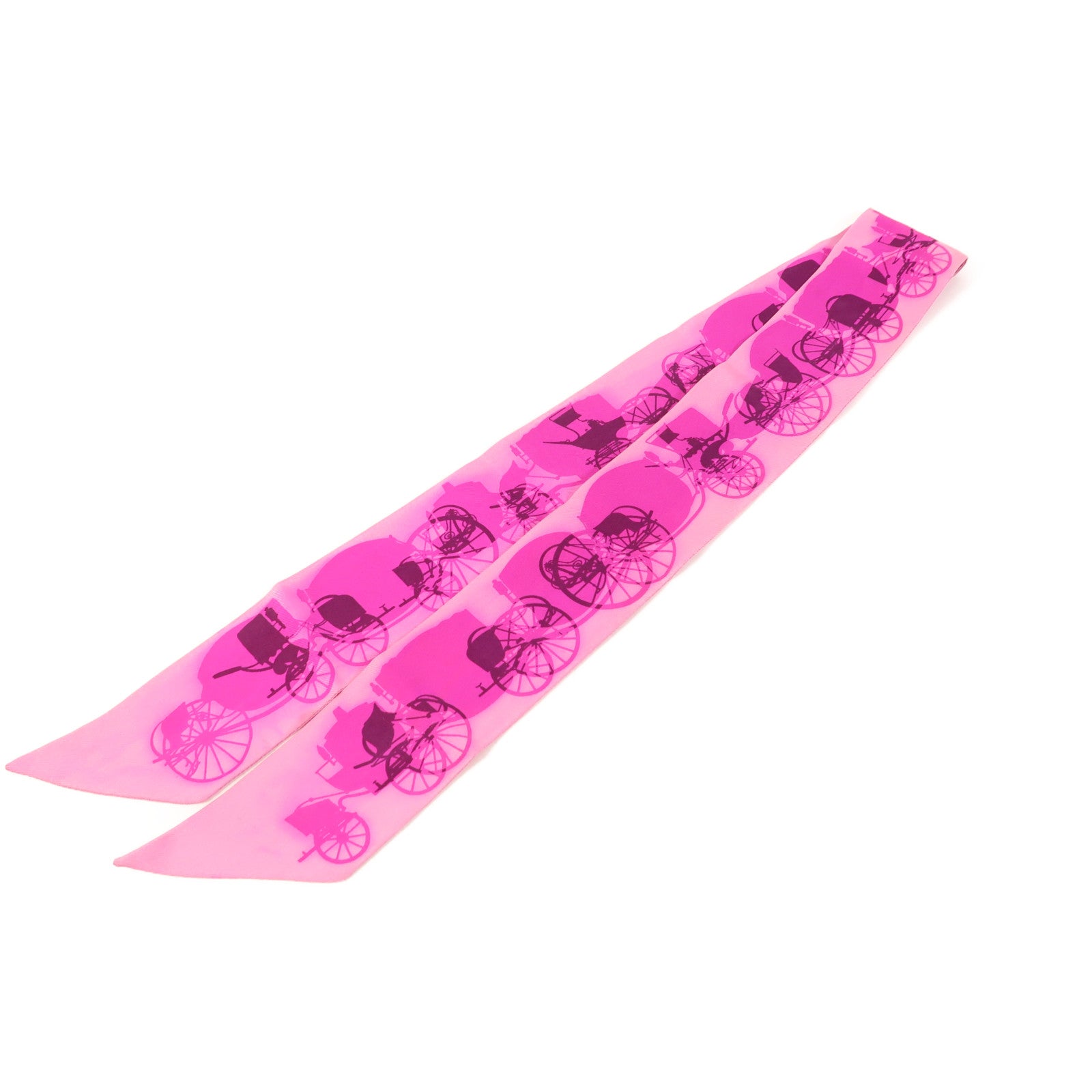 HERMES 絲質Twilly絲巾