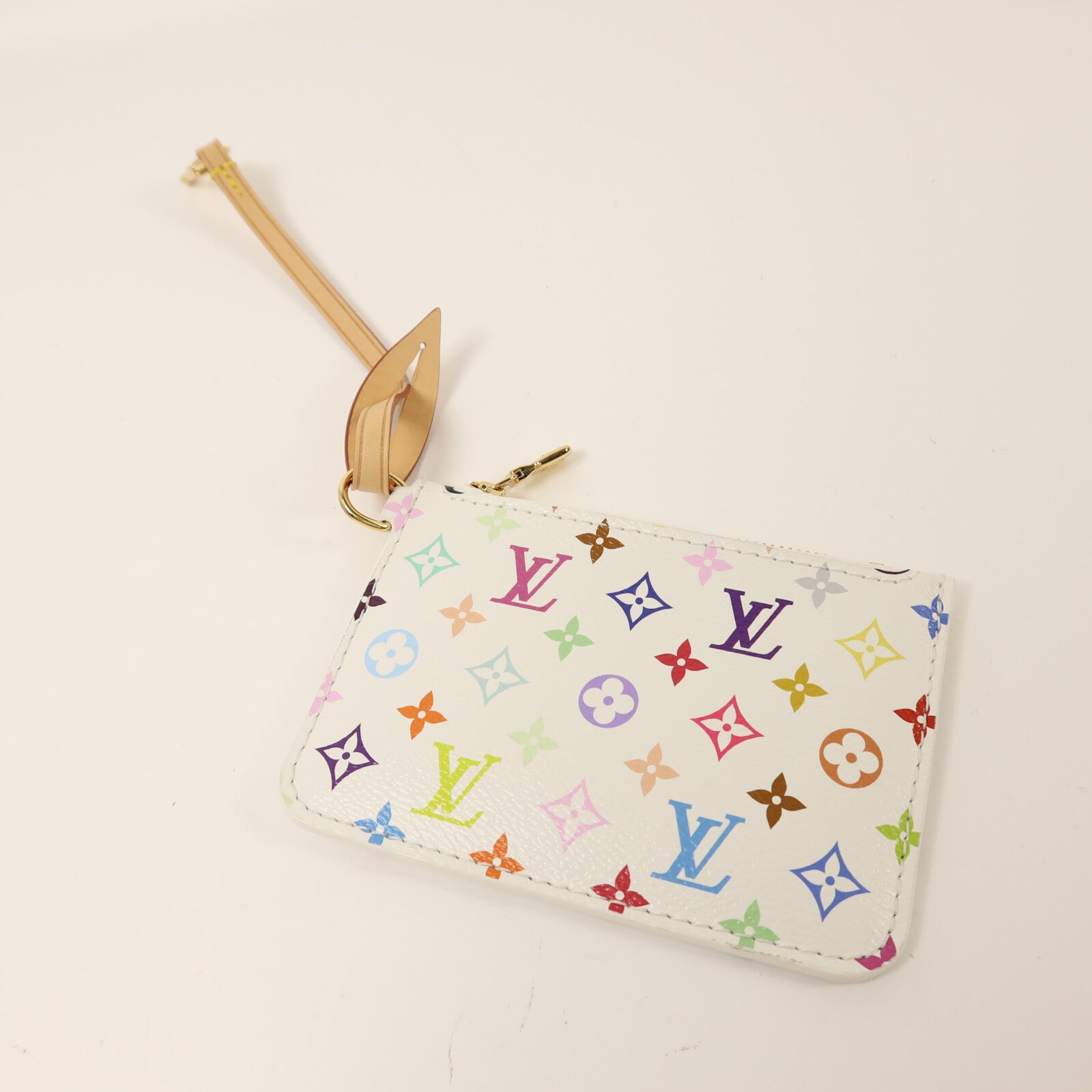 LOUIS VUITTON Monogram Multicolore LV x TM All In BB金扣手挽肩背兩用袋
