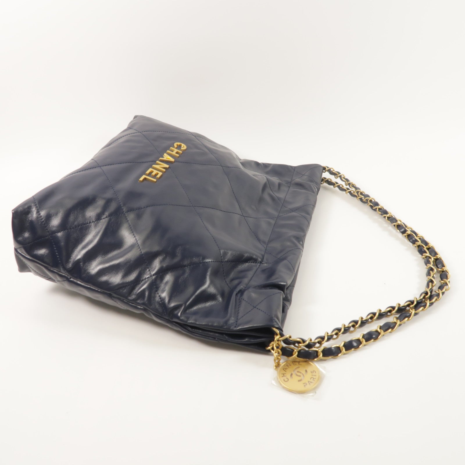 CHANEL 牛皮皮革C22 Small鏈帶肩背袋