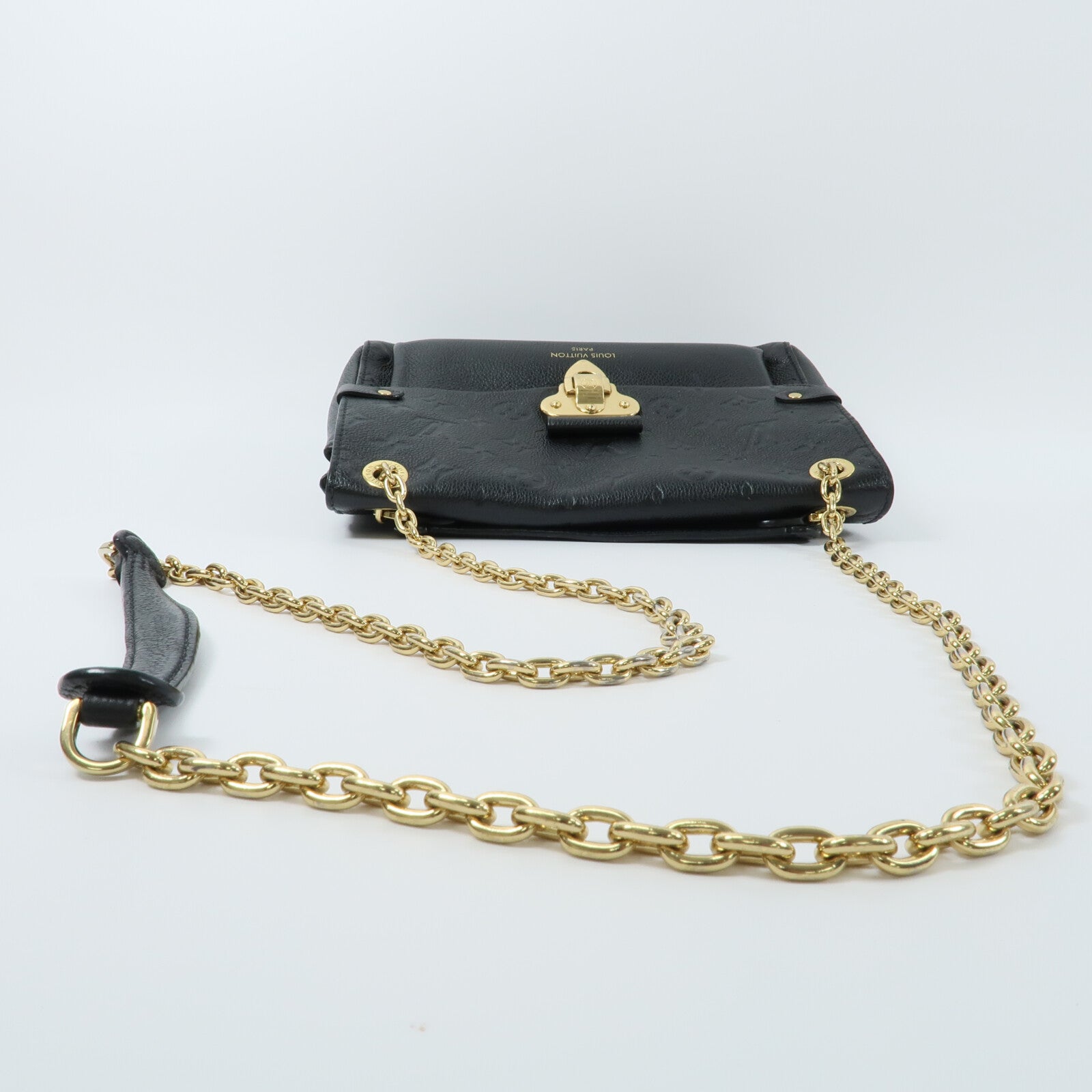 LOUIS VUITTON Monogram Empreinte Vavin PM鏈帶肩背袋