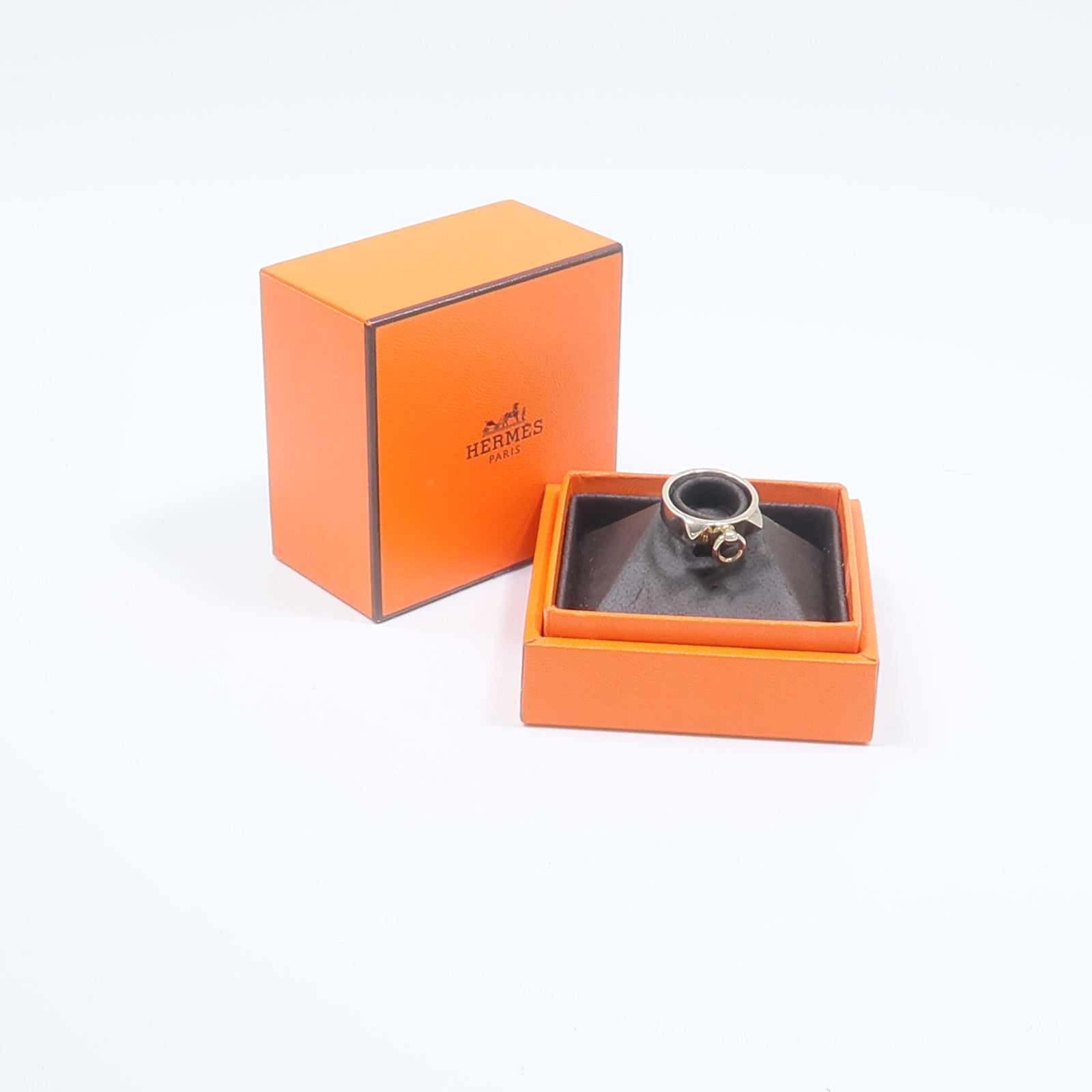 HERMES 925純銀Collier De Chien Ring戒指