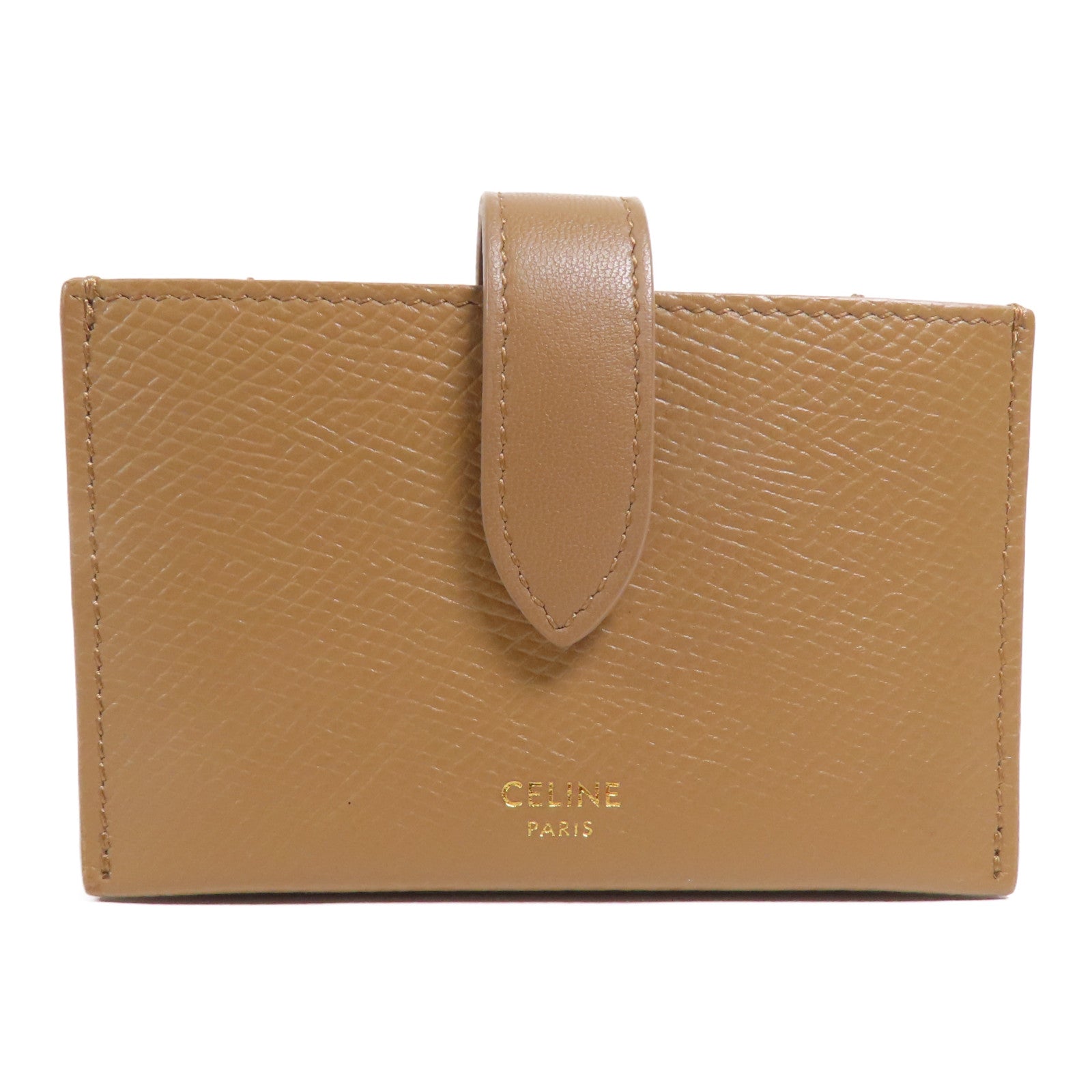 CELINE 牛皮皮革Card Case金扣卡片套