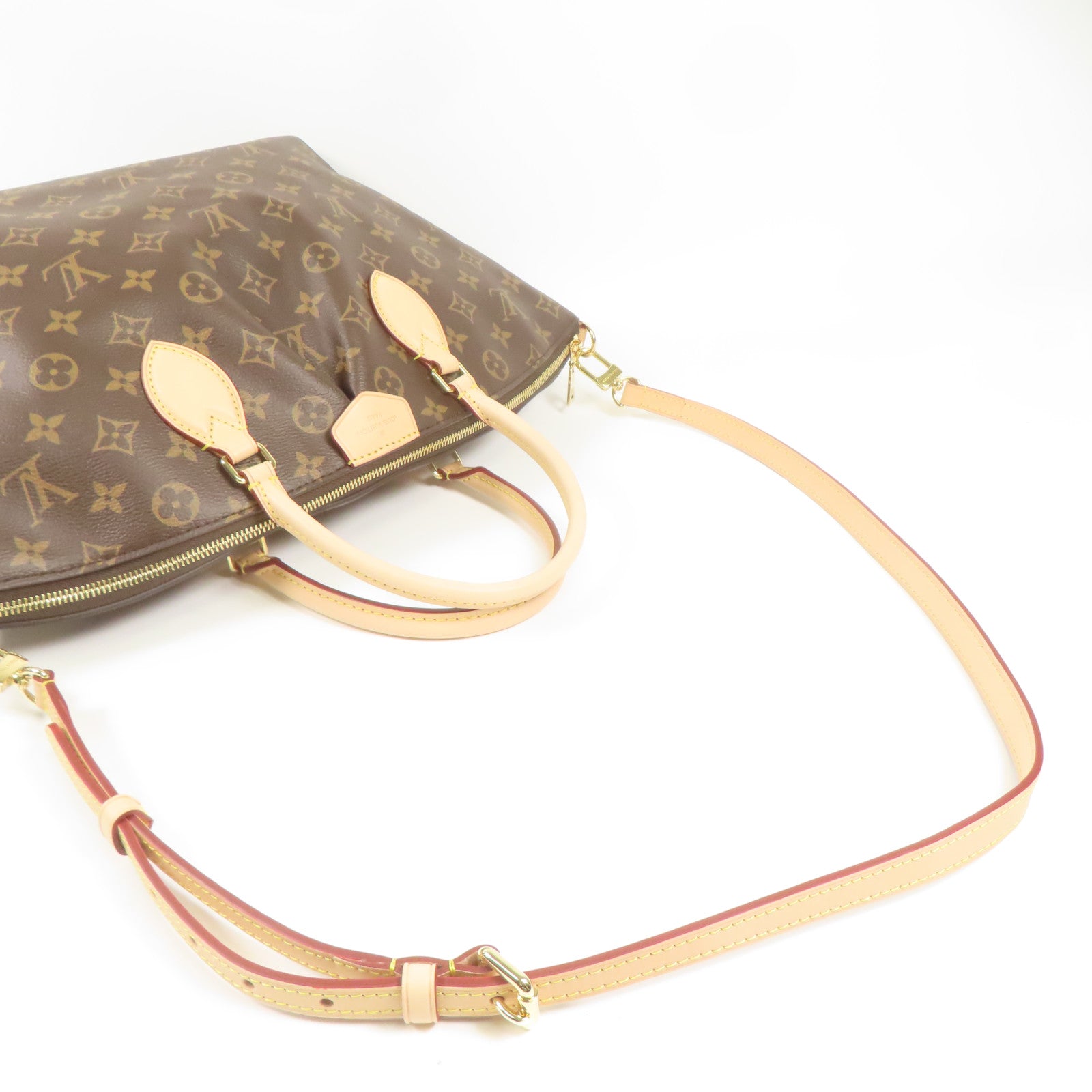 LOUIS VUITTON Monogram Boetie金扣手挽肩背兩用袋