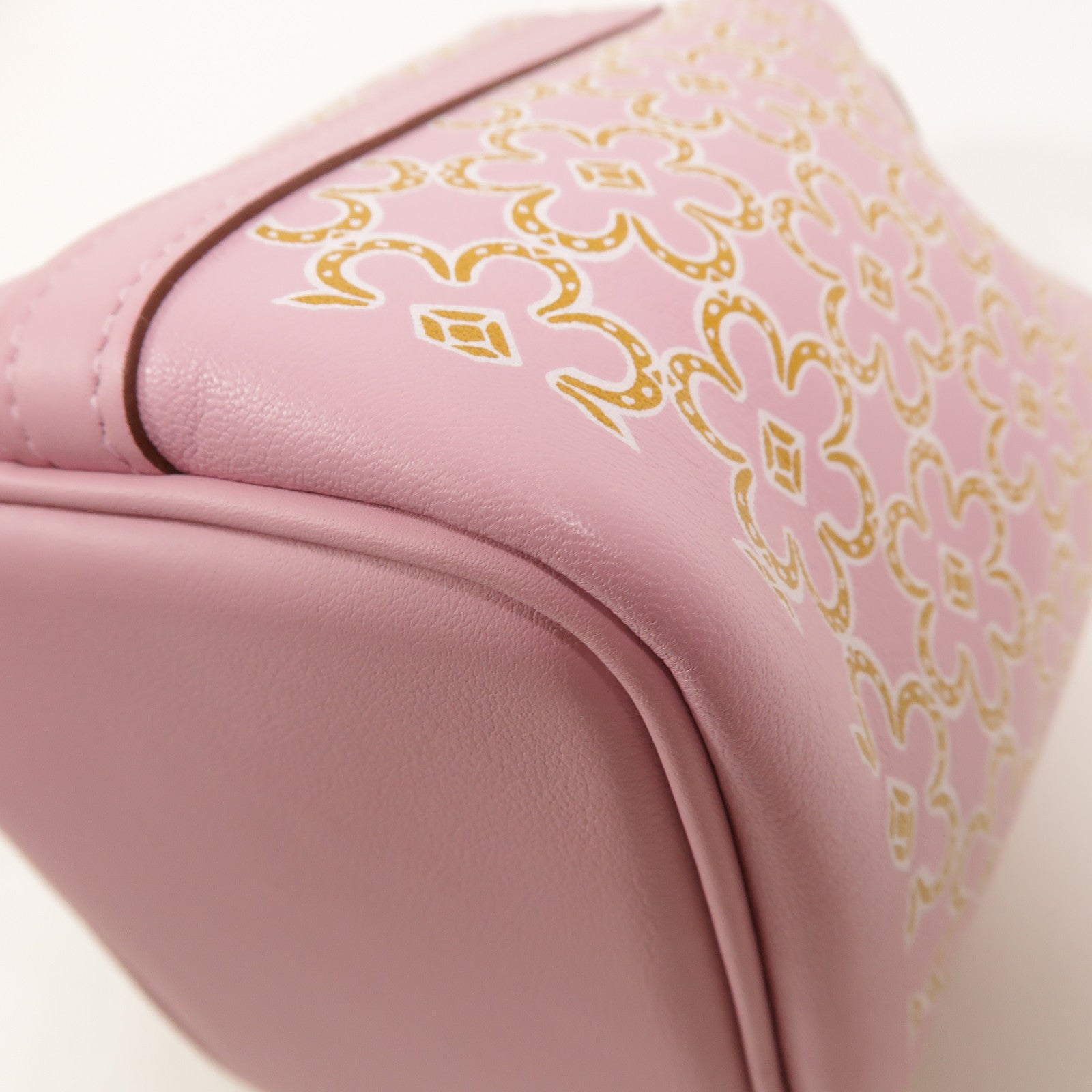 HERMES Swift皮革Picotin Micro Daisy 14手挽袋Mauve Sylvestre
