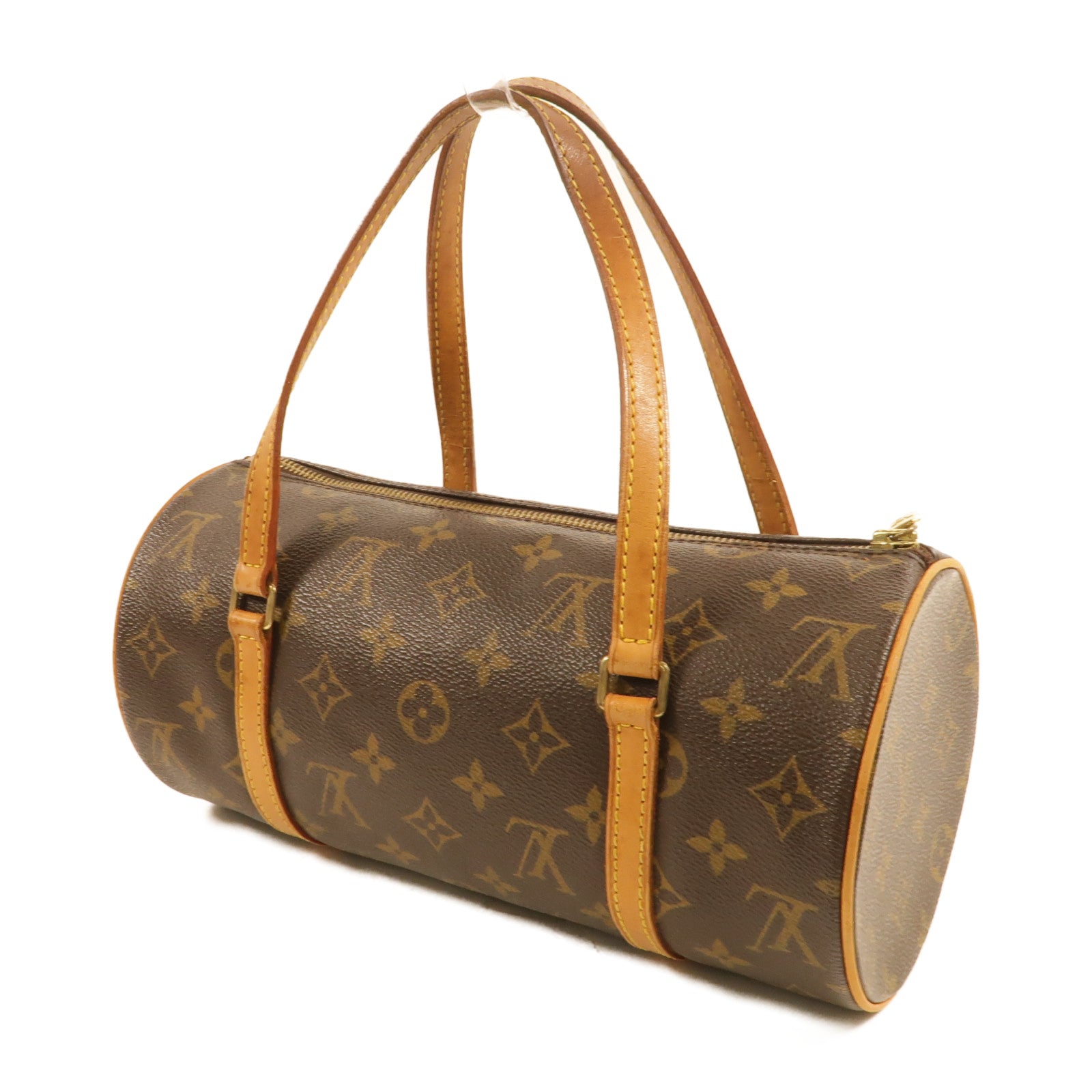 LOUIS VUITTON Monogram Papillon PM金扣手挽袋