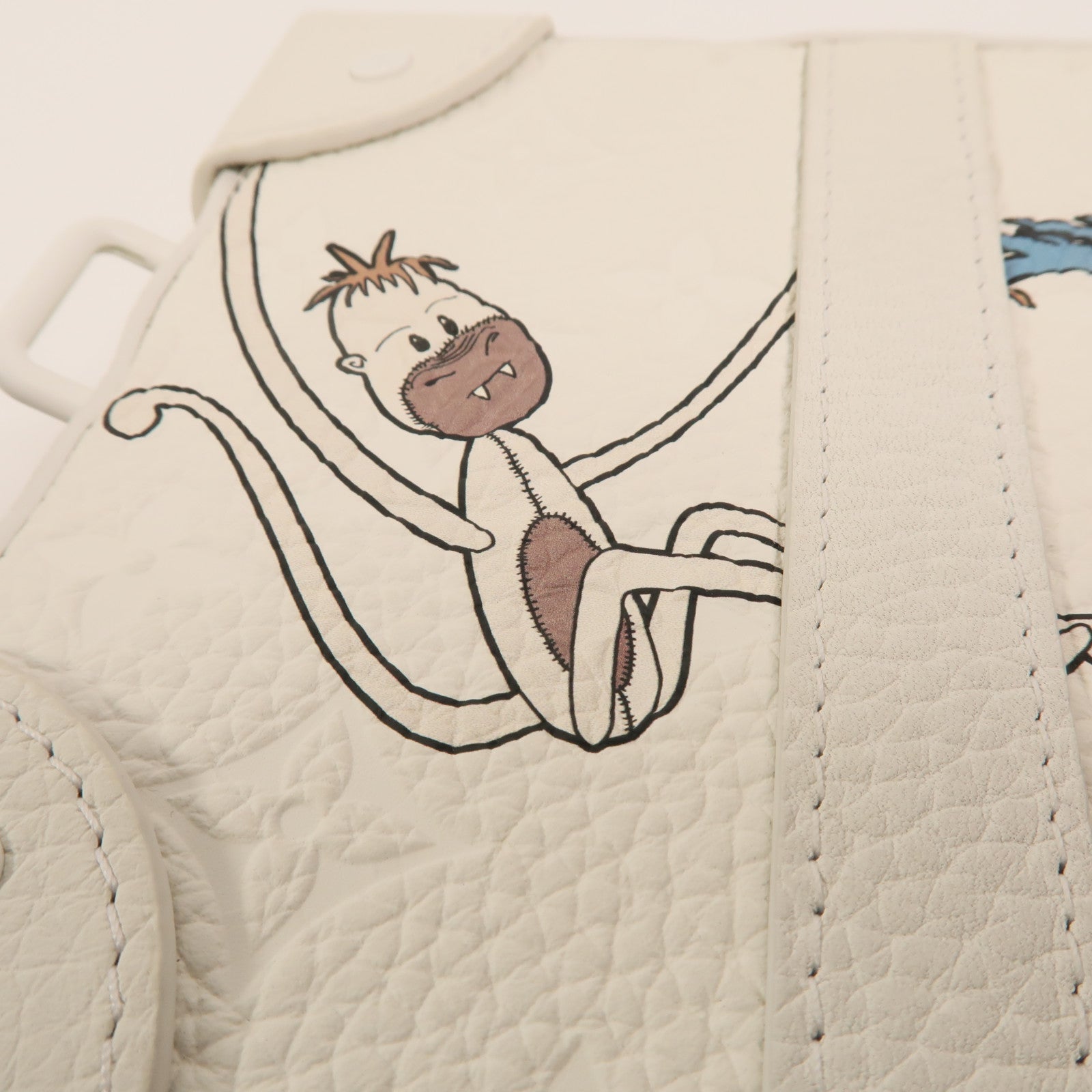 LOUIS VUITTON Monogram Taurillon LV Friends Soft Trunk肩背袋