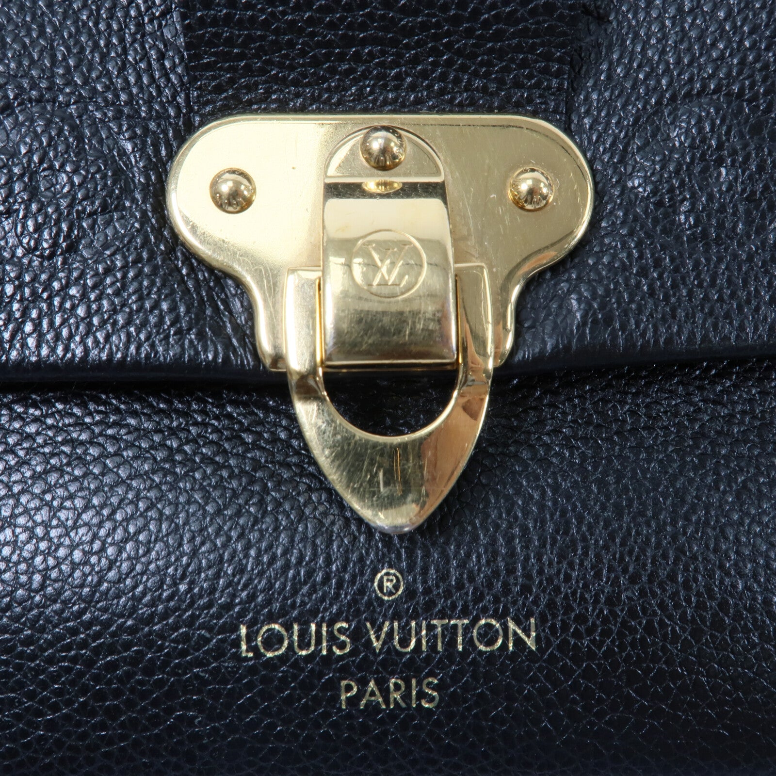 LOUIS VUITTON Monogram Empreinte Vavin PM鏈帶肩背袋
