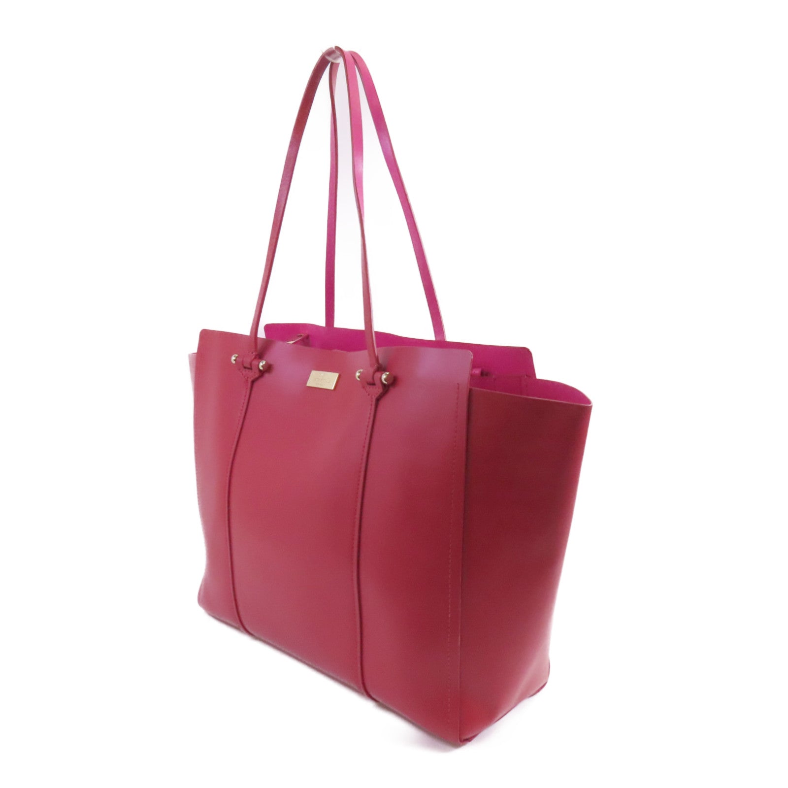 Kate Spade 【激減優惠】牛皮皮革Tote Bag金扣肩背袋
