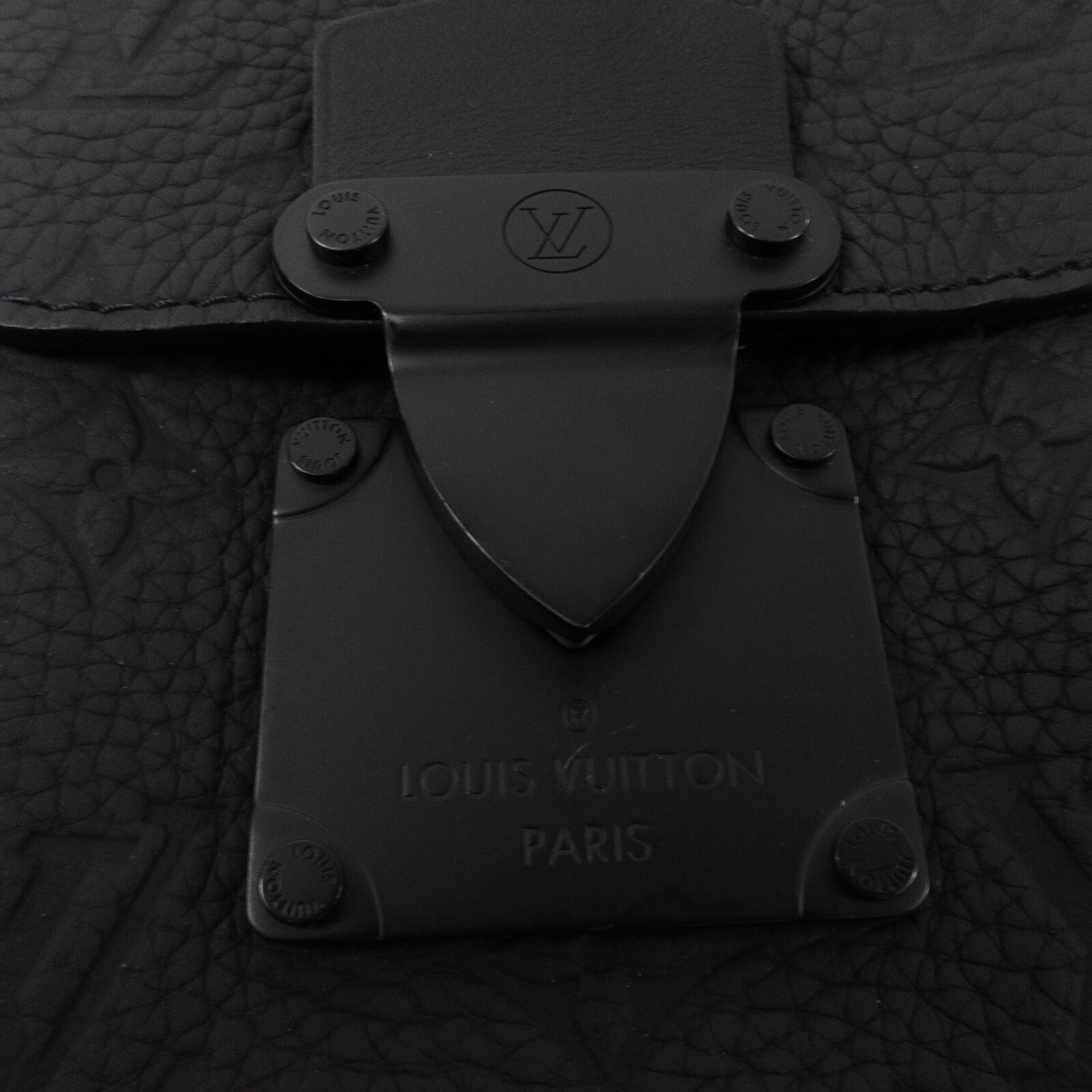 LOUIS VUITTON Monogram Taurillon S-Lock肩背袋