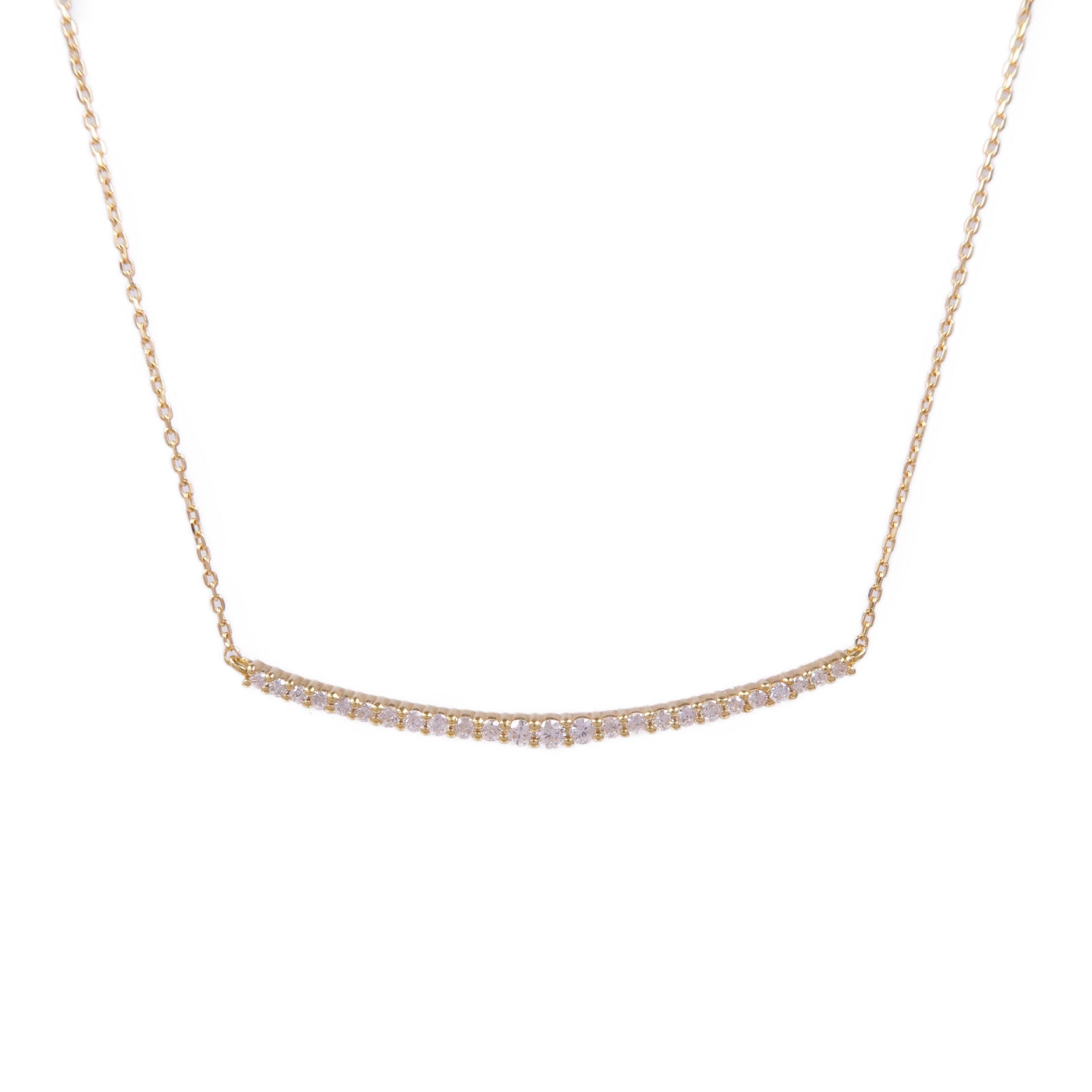 JEWELRY 18K黃金Diamond Necklace項鍊