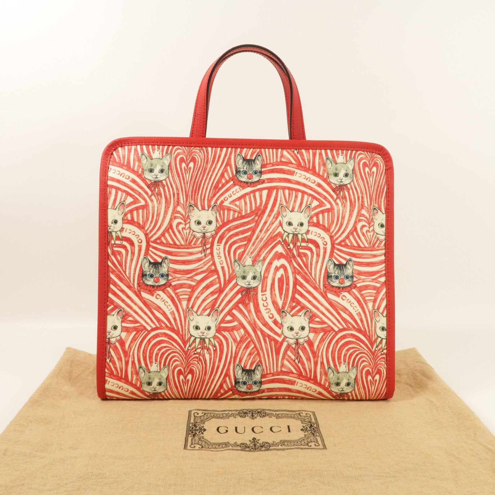 GUCCI 塗層帆布Hand Bag手挽袋