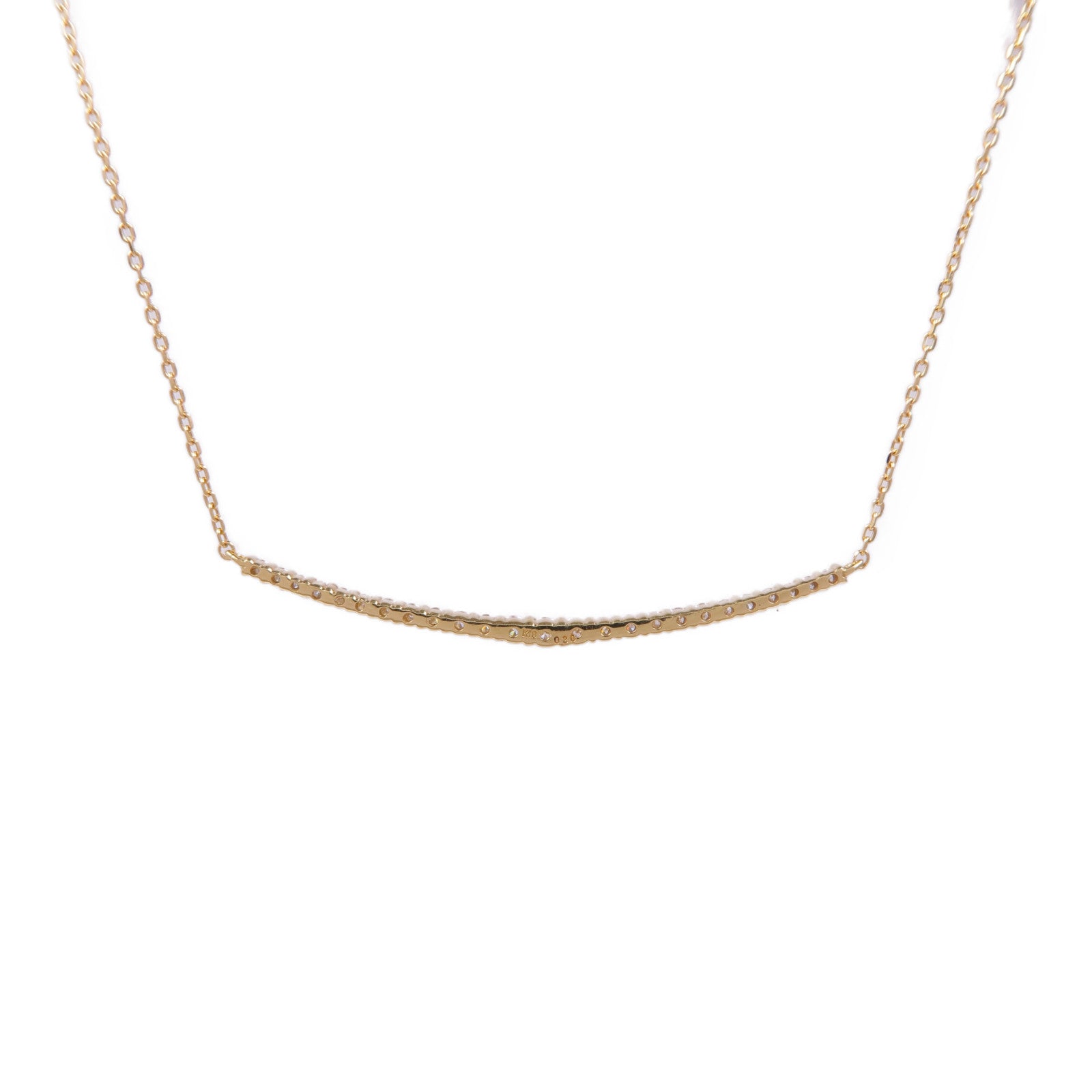 JEWELRY 18K黃金Diamond Necklace項鍊