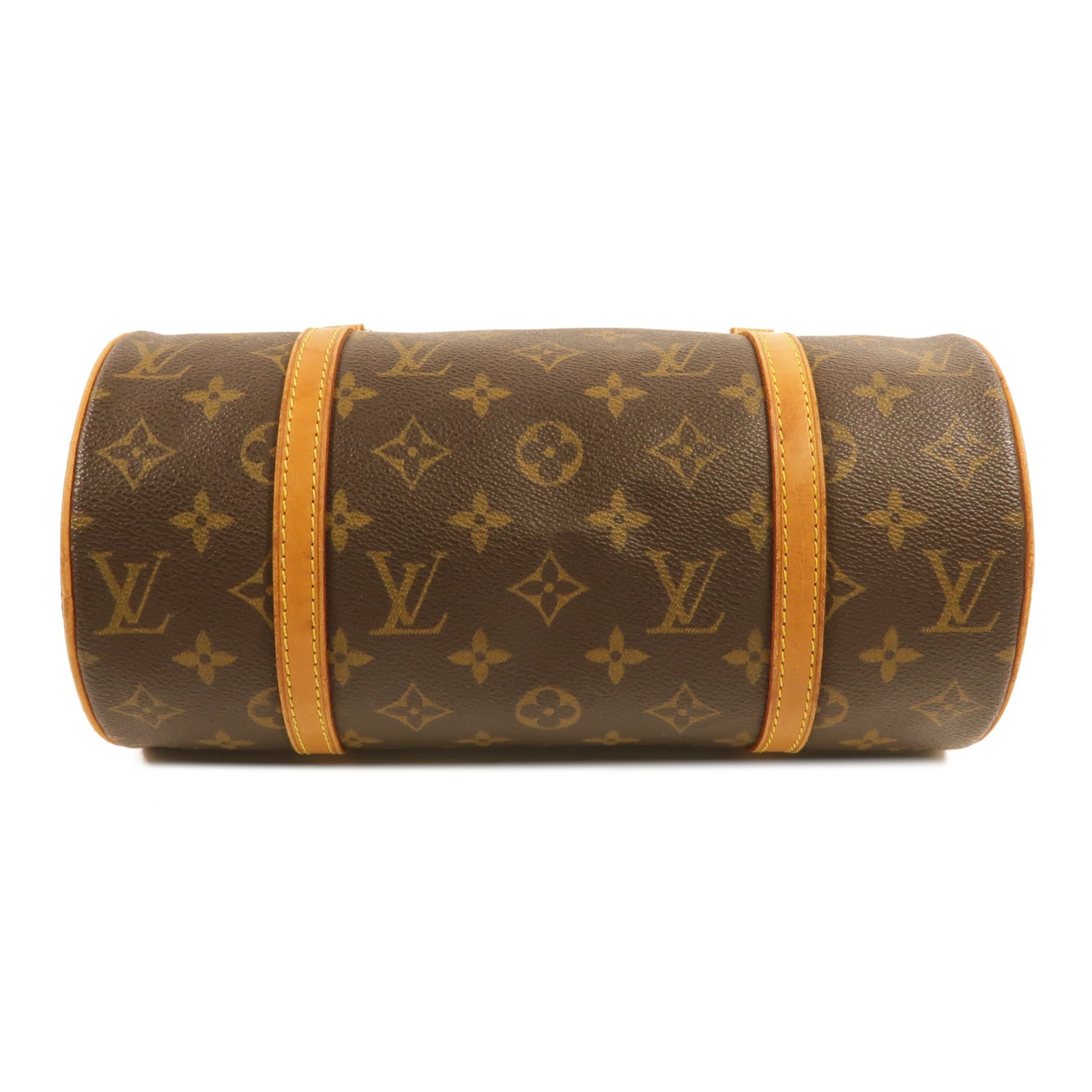 LOUIS VUITTON Monogram Papillon PM金扣手挽袋