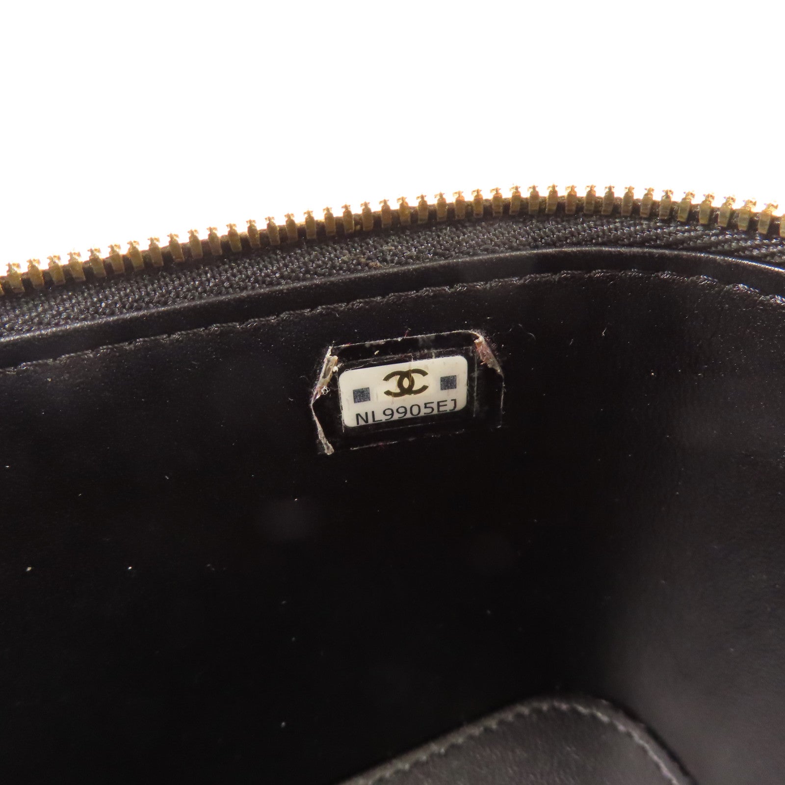 CHANEL 羊皮皮革Vanity Case金扣鏈帶肩背袋