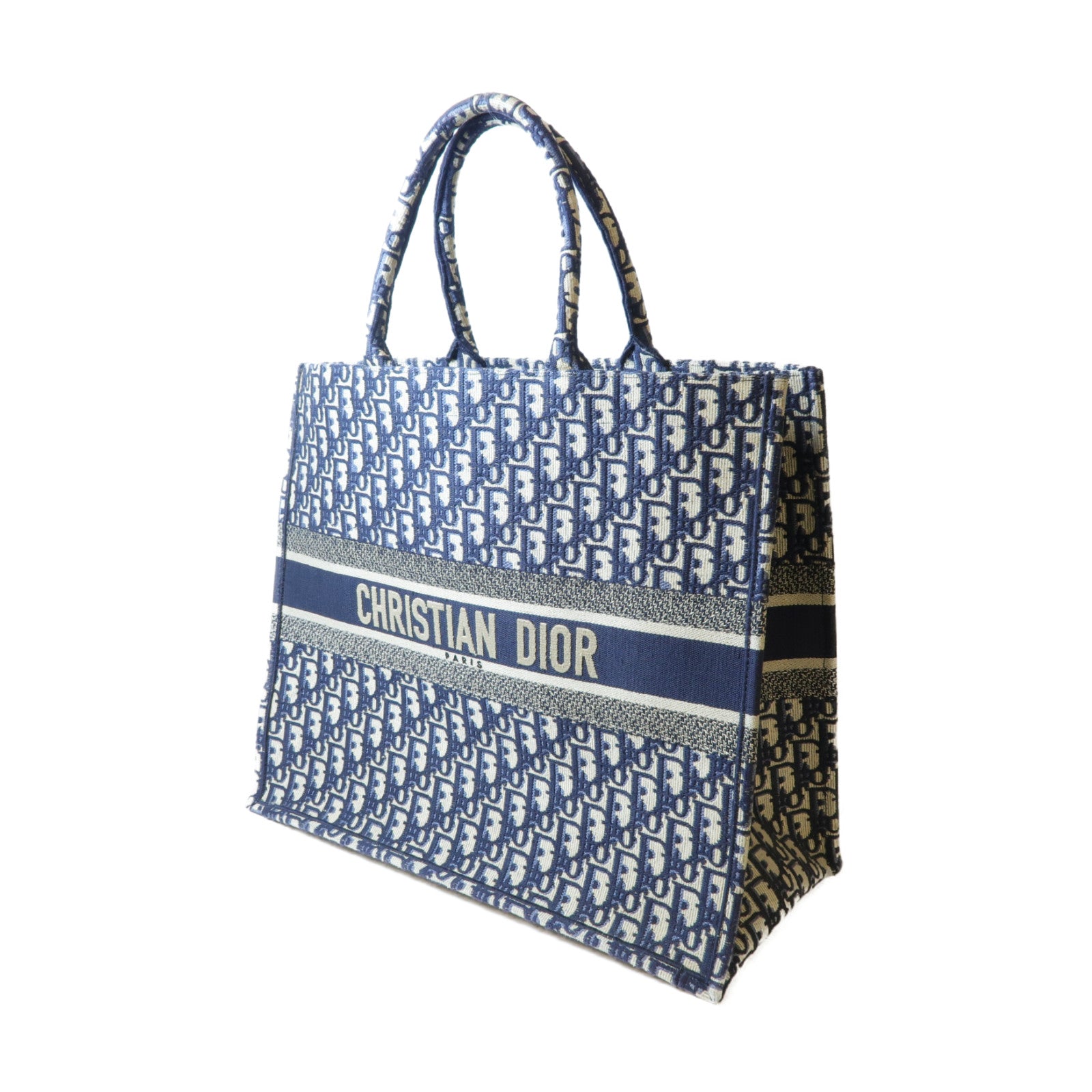 Dior 【激減優惠】帆布Book Tote手挽袋藍色