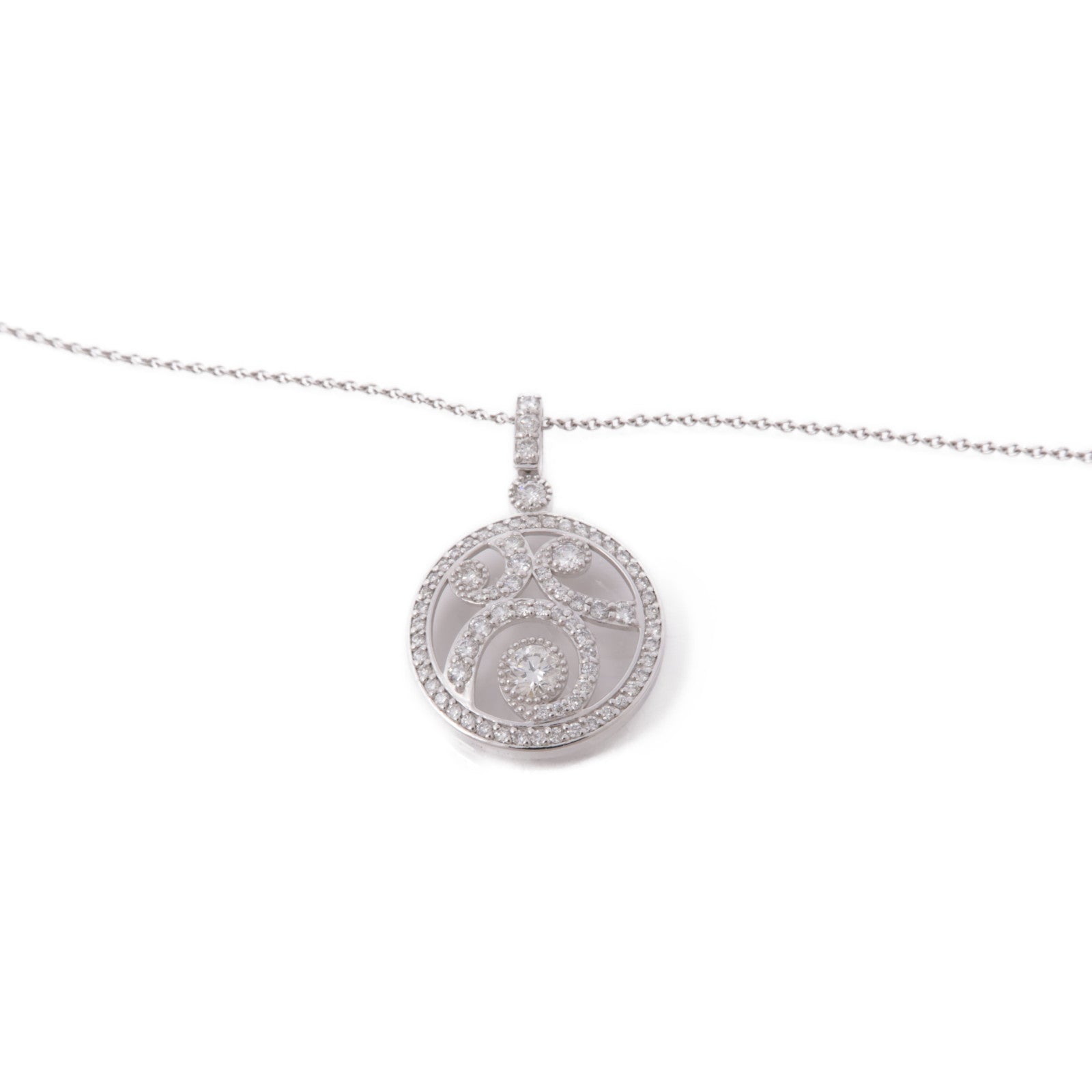JEWELRY 18K白金/鑽石Diamond Necklace項鍊