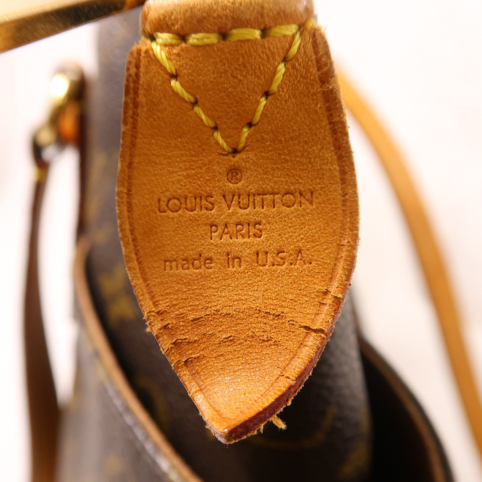 LOUIS VUITTON Monogram Totally金扣肩背袋啡色