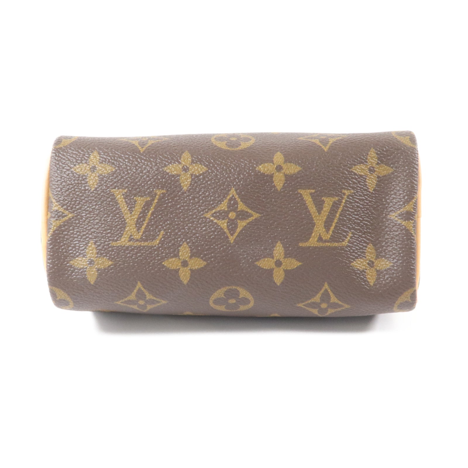 LOUIS VUITTON Monogram Nano Speedy手挽肩背兩用袋