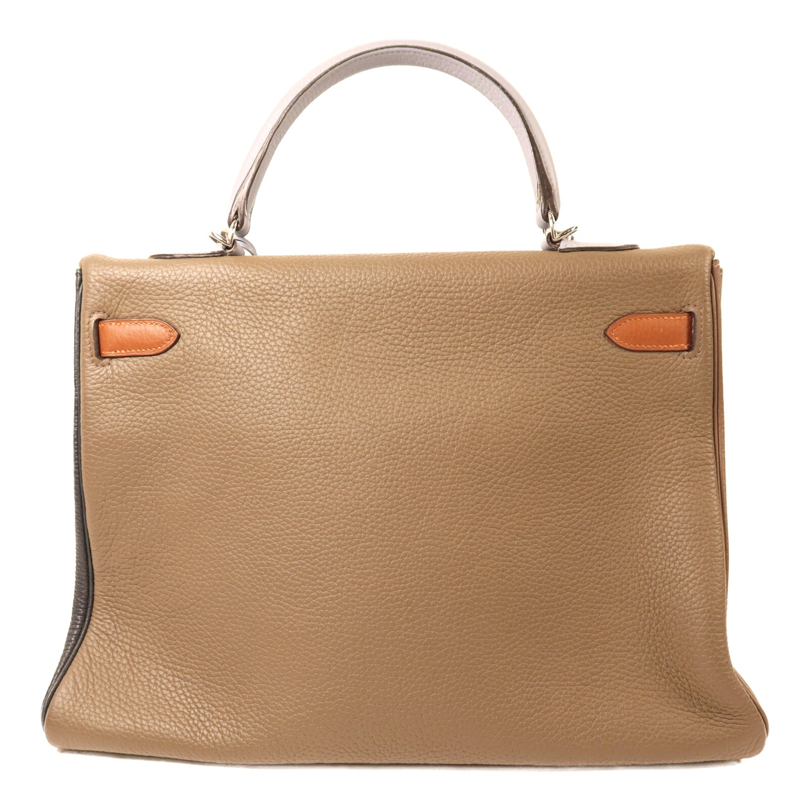 HERMES 【Hermes Fair】Togo皮革Kelly 32銀扣手挽肩背兩用袋