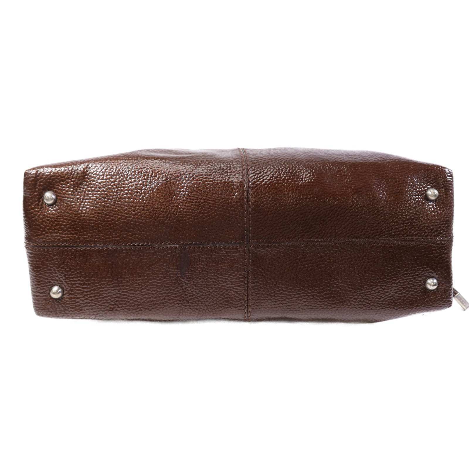 TOD'S 皮革Shoulder Bag銀扣肩背袋