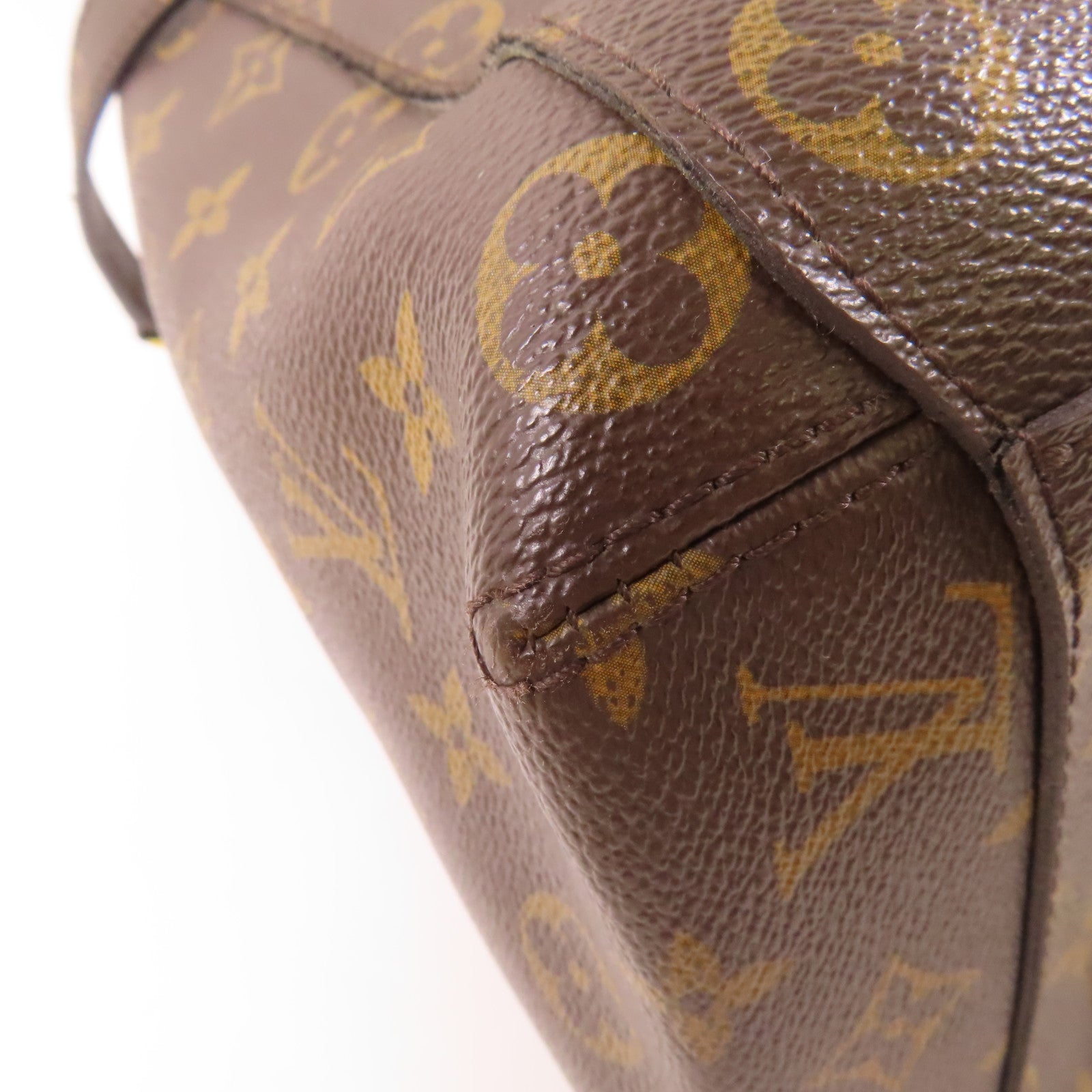 LOUIS VUITTON Monogram Montaigne GM金扣手挽肩背兩用袋