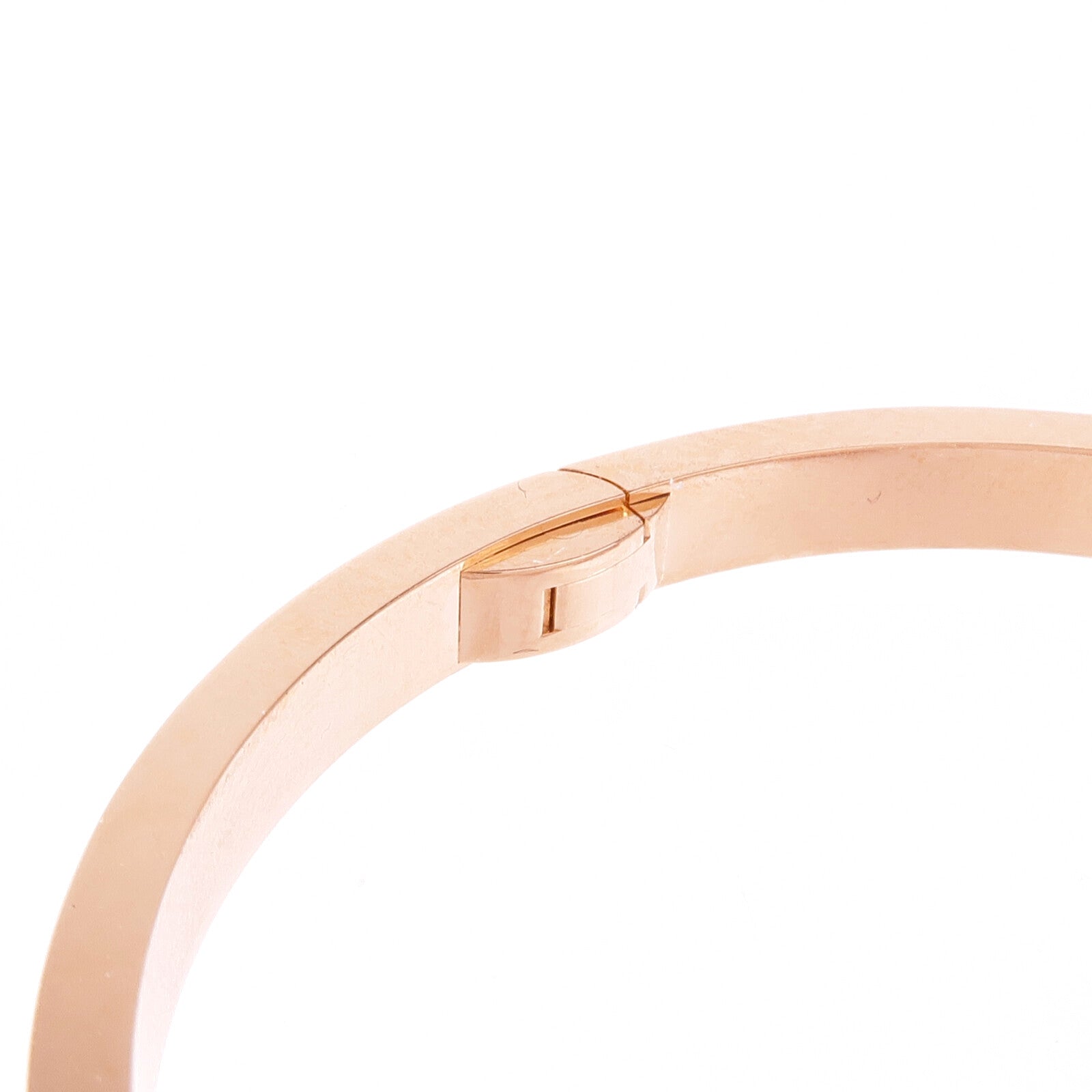 CARTIER 18K玫瑰金Love Bracelet Full Diamonds Small Model鑽石手鐲Cartier#16