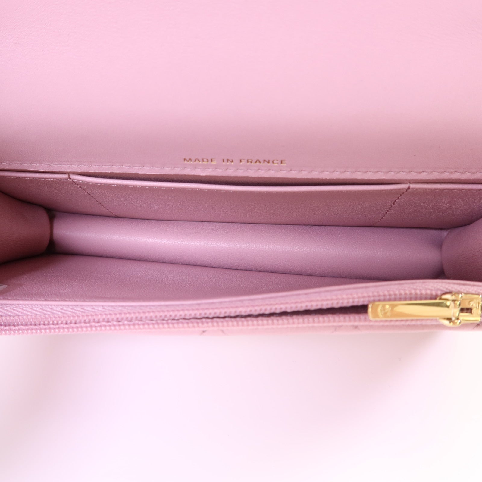 CHANEL 羊皮皮革Chain Shoulder Bag金扣手挽肩背兩用袋