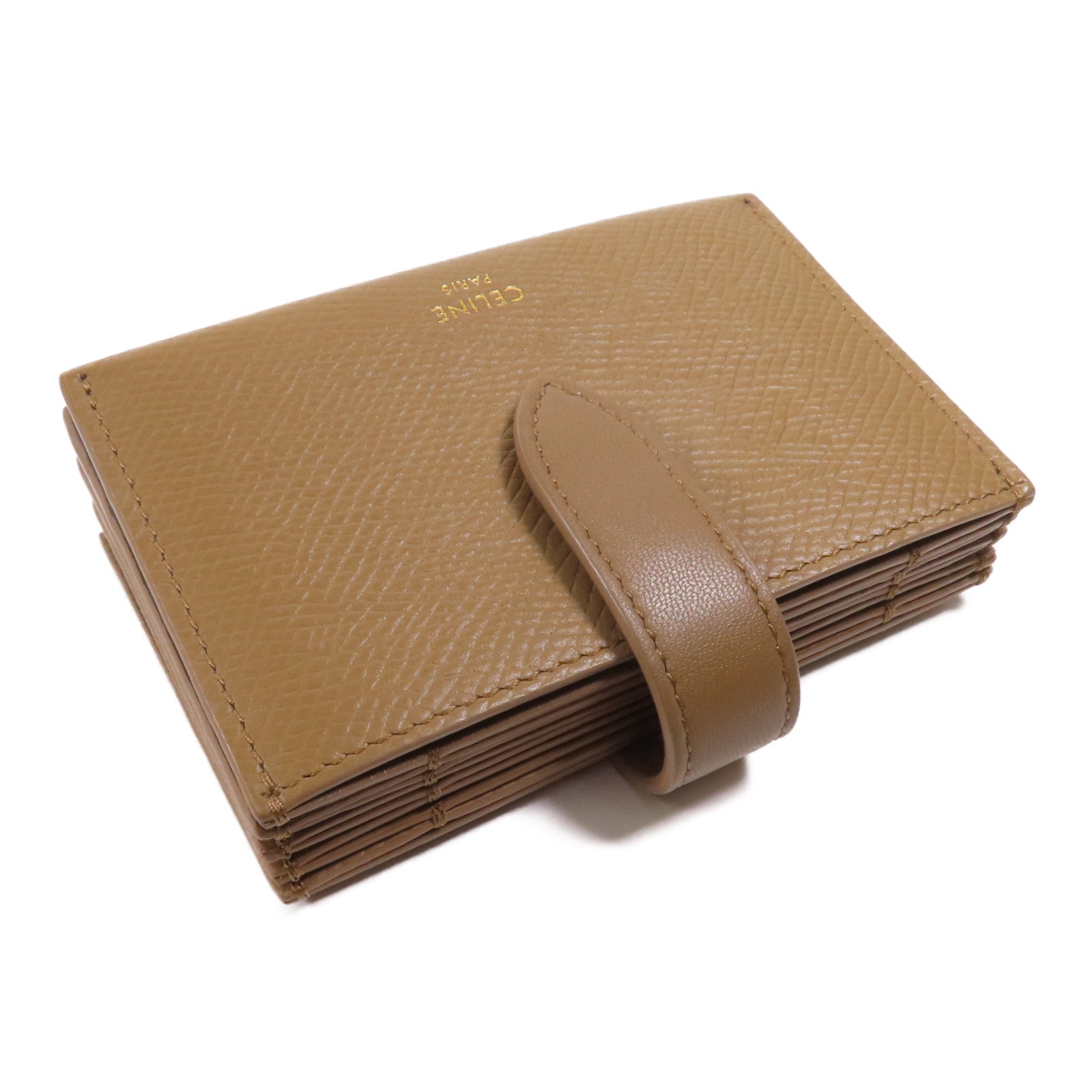 CELINE 牛皮皮革Card Case金扣卡片套