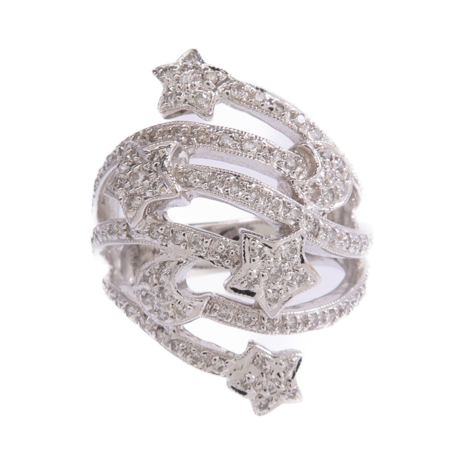 JEWELRY 【激減優惠】18K白金Diamond Ring鑽石戒指US#6.25