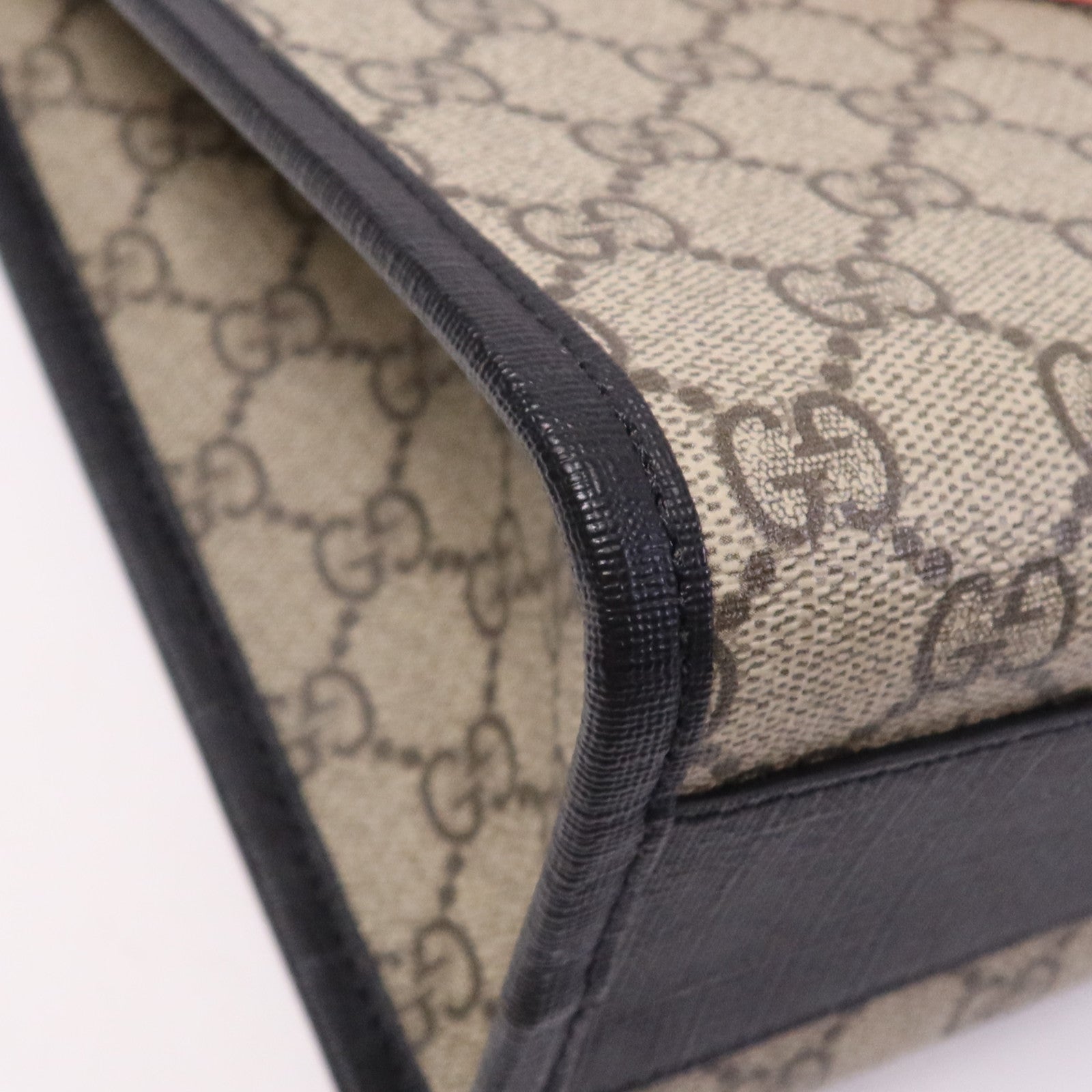 GUCCI 【激減優惠】塗層帆布Tote Bag銀扣手挽袋