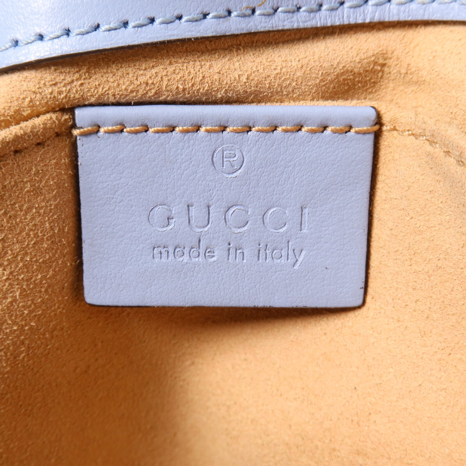GUCCI 牛皮皮革GG Marmont鏈帶肩背袋