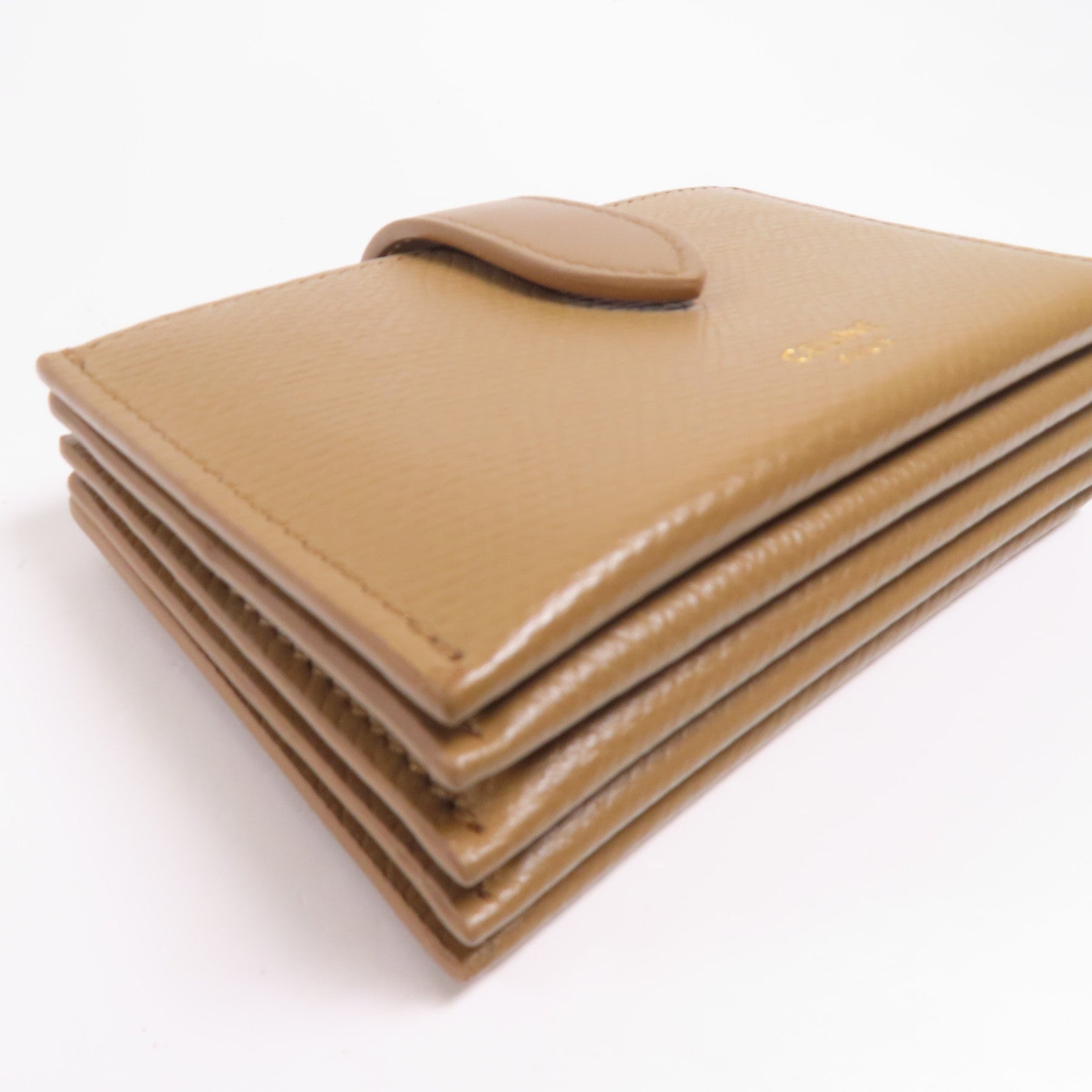 CELINE 牛皮皮革Card Case金扣卡片套