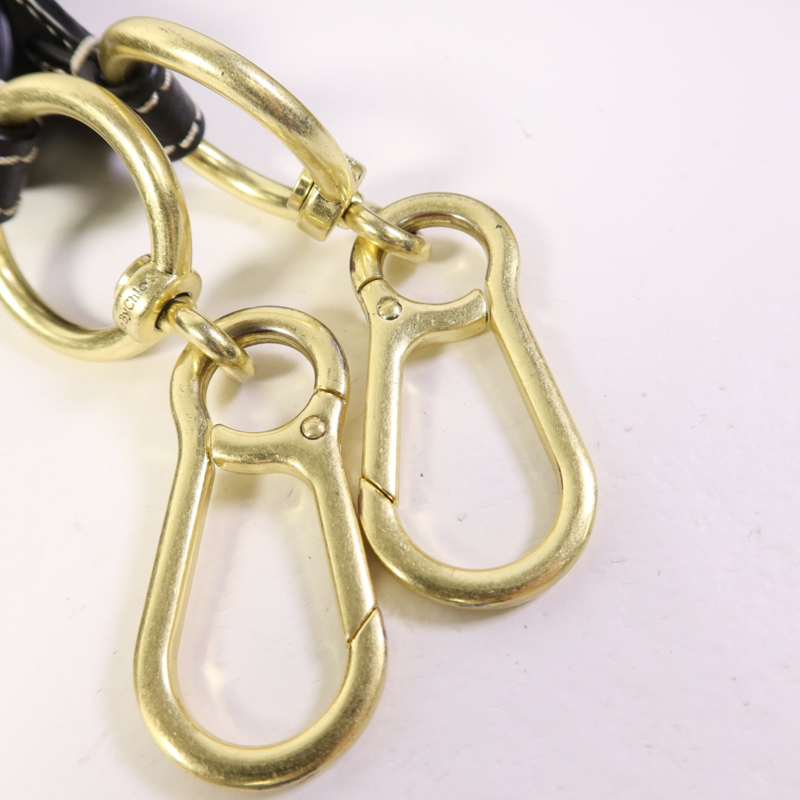 SEE BY CHLOE 【激減優惠】牛皮皮革2 Way Shoulder Bag金扣手挽肩背兩用袋