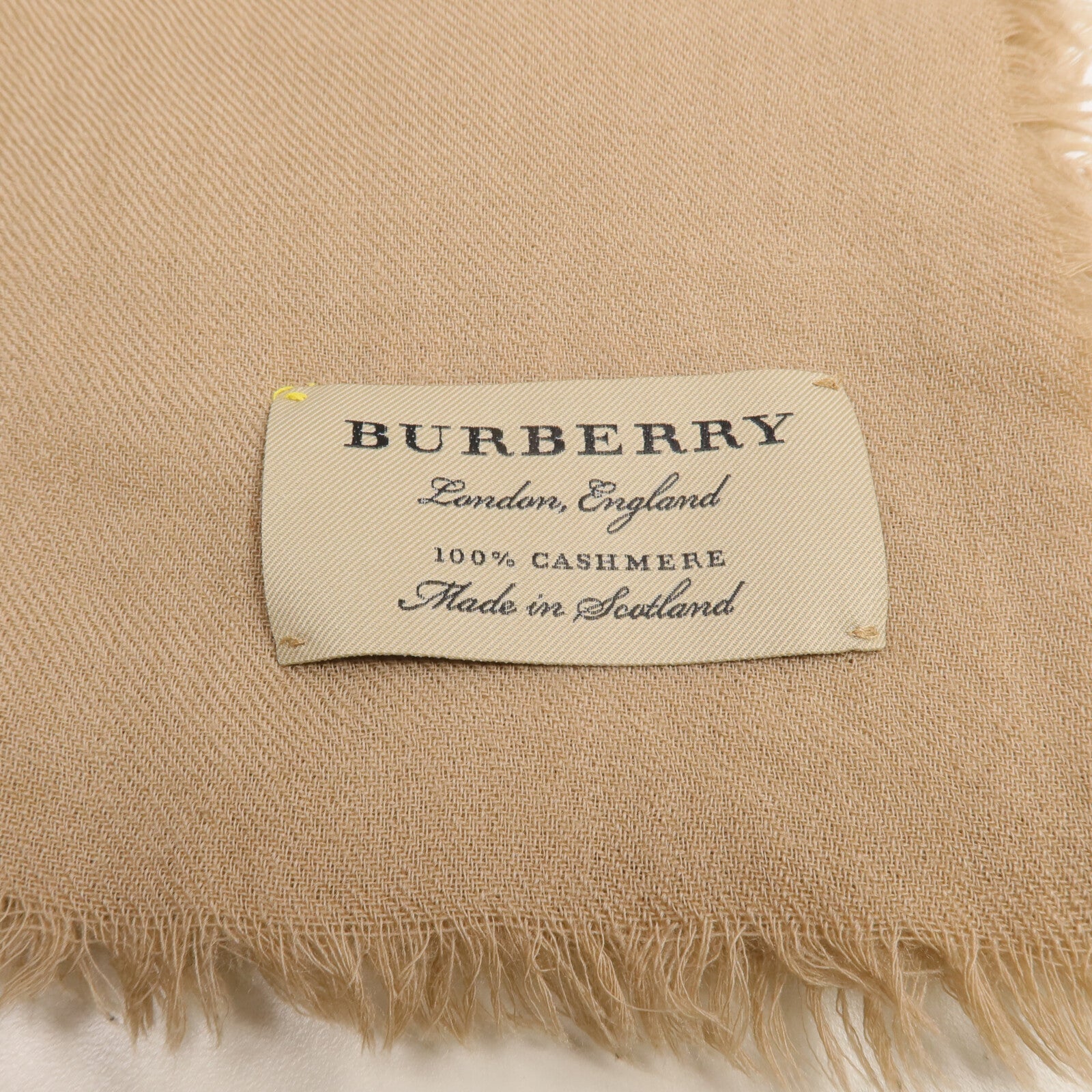 BURBERRY 羊絨Scarf圍巾