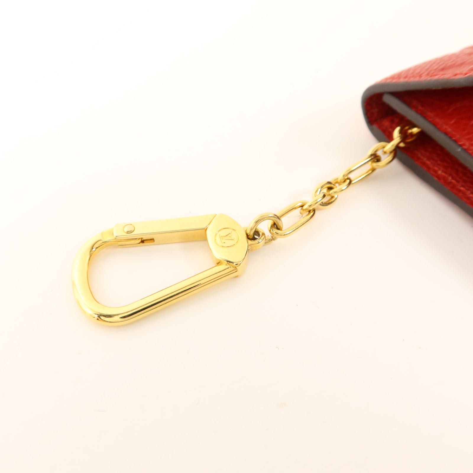 LOUIS VUITTON Monogram Empreinte Pochette Cure金扣零錢包