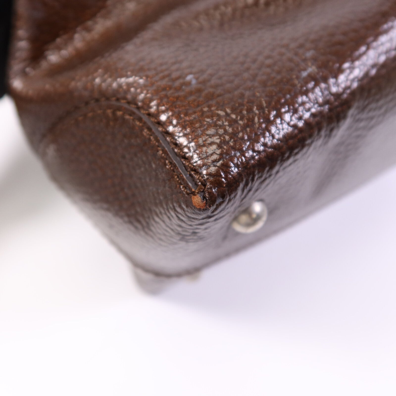 TOD'S 皮革Shoulder Bag銀扣肩背袋